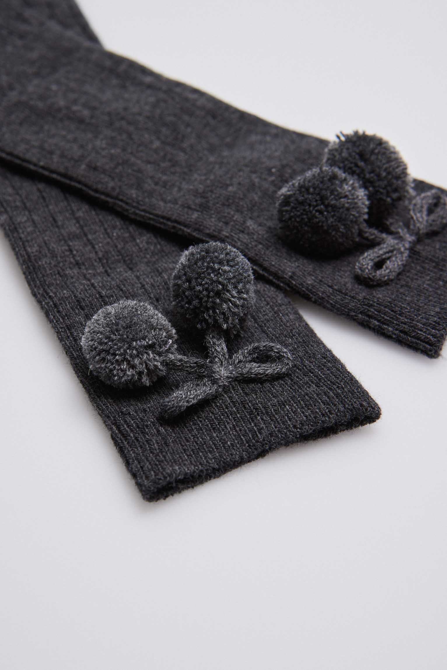 02833 2 calcetin infantil largo - Marengo