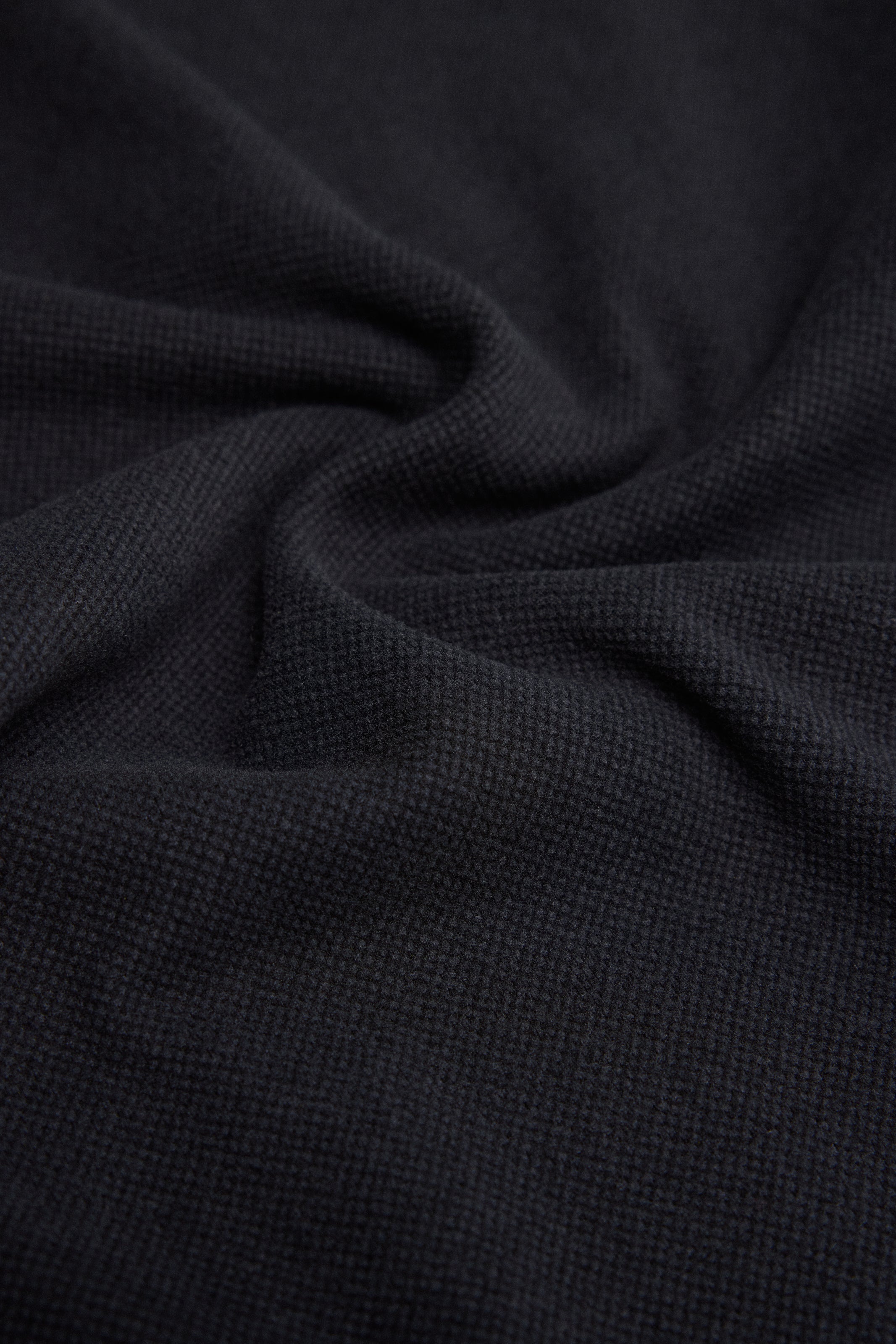 Pantaloni jogger color carbone testurizzati
