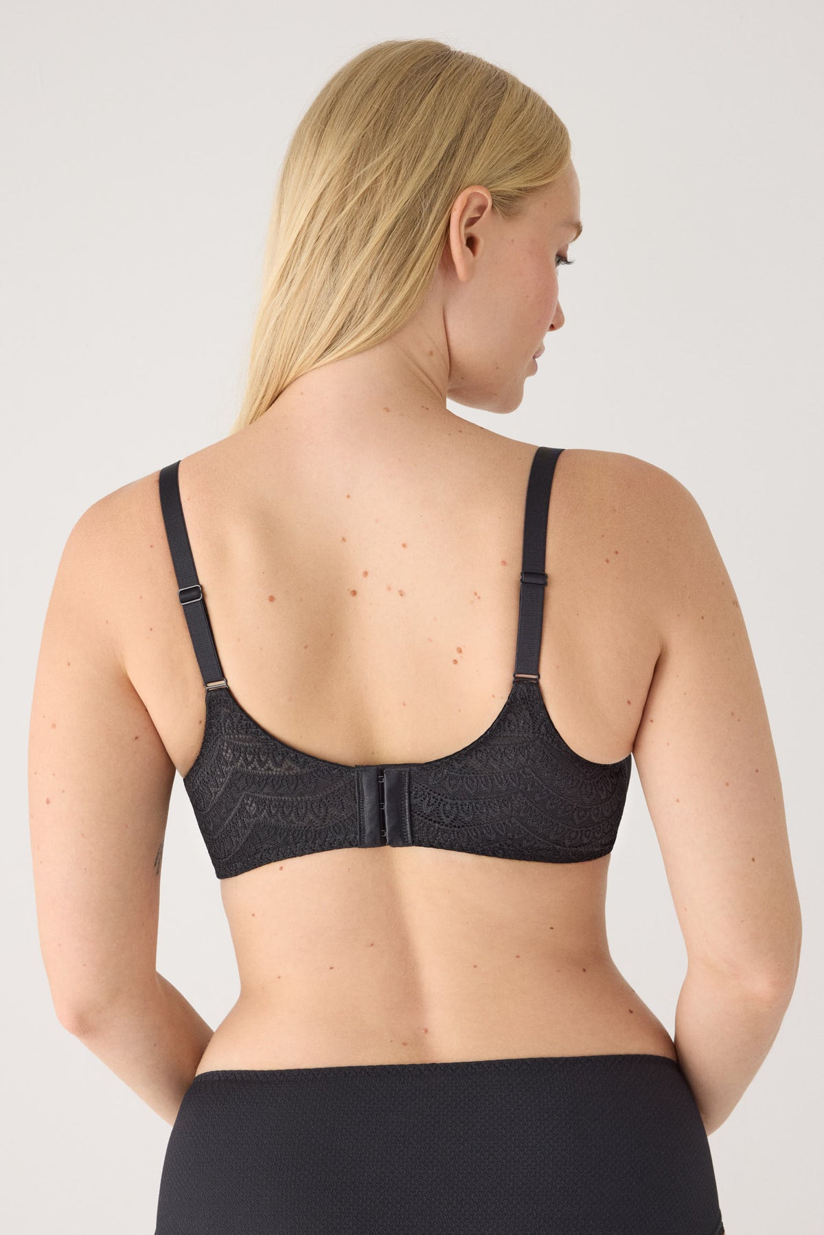 Reggiseno riduttore capacidad con ferretto senza imbottitura nero