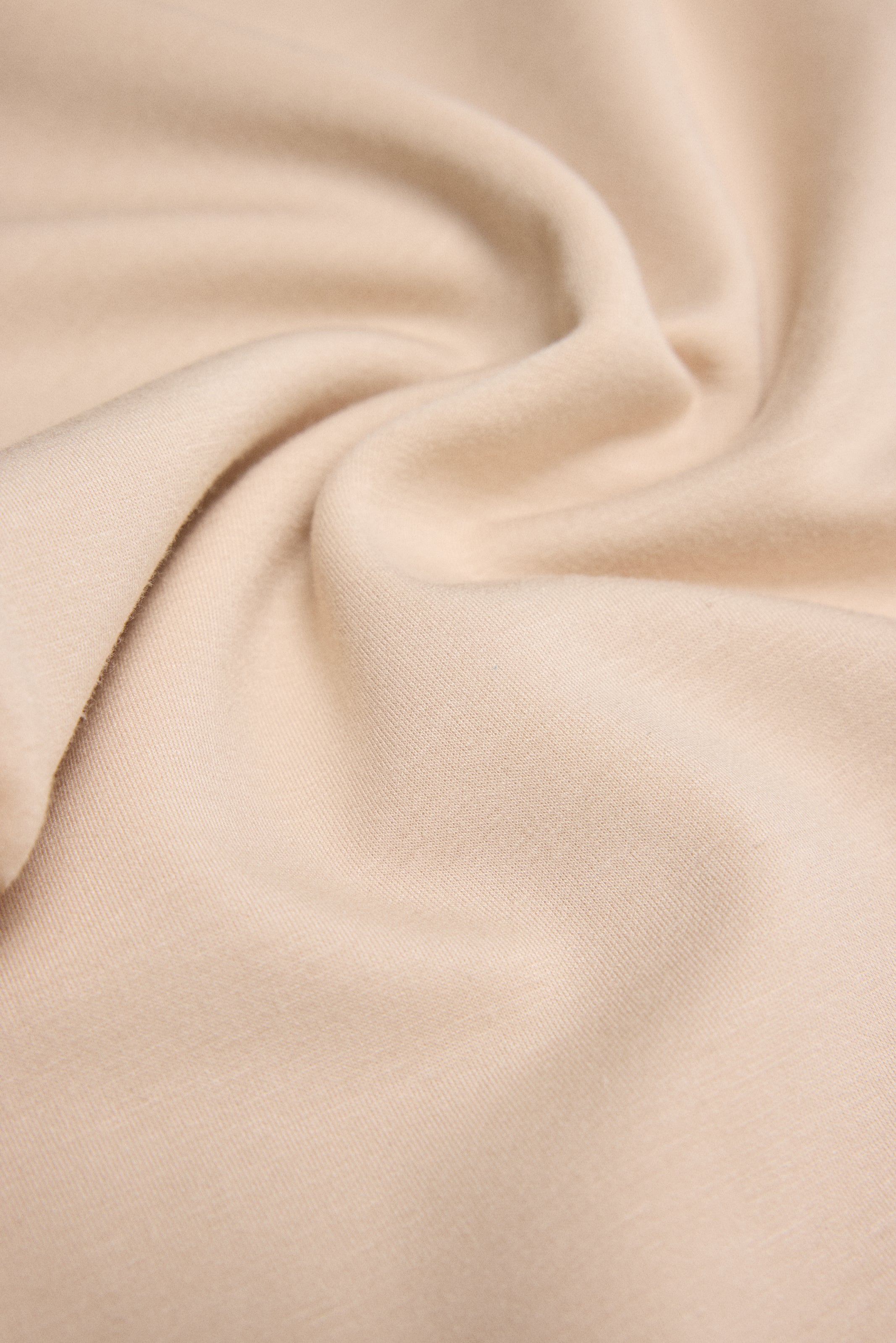 Gonna midi fluida color avorio