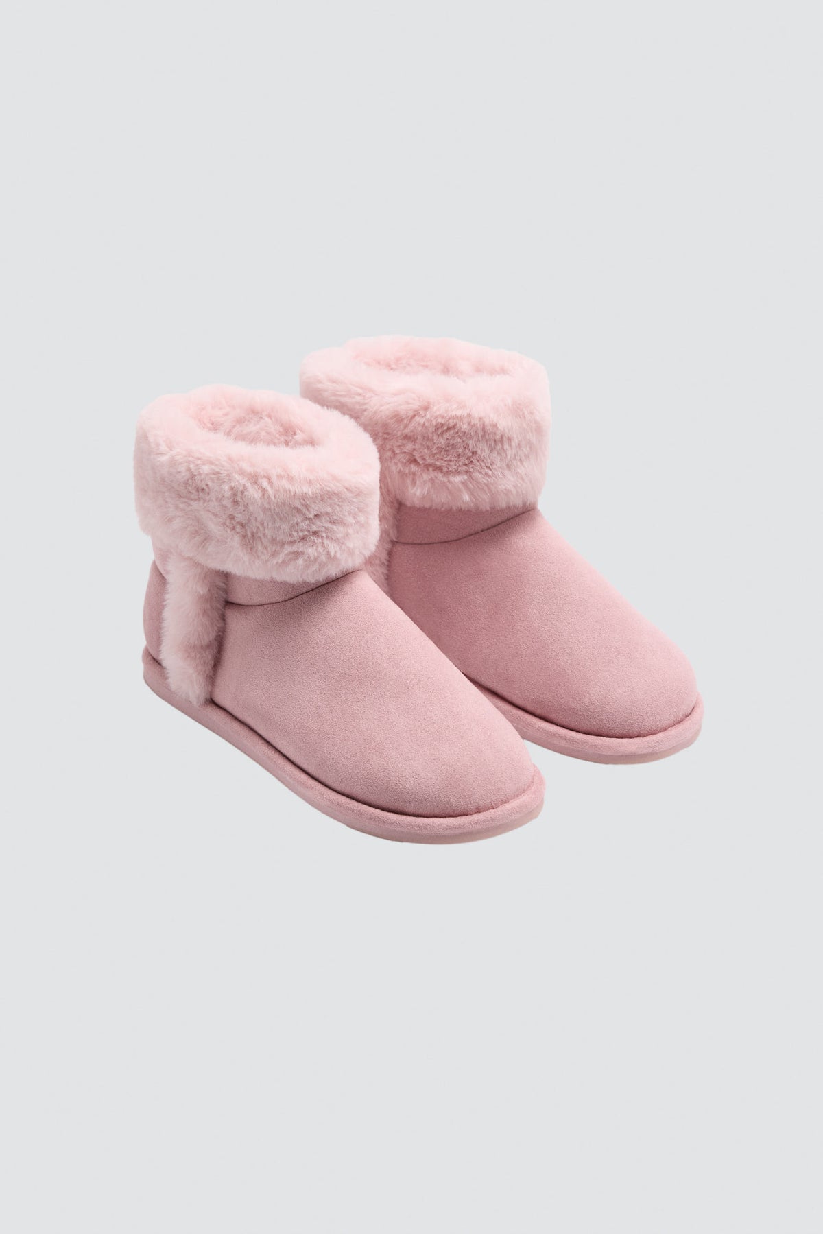 14189-ROSA-zapatillas-de-casa-mujer-cerradas-con-pelo-rosas