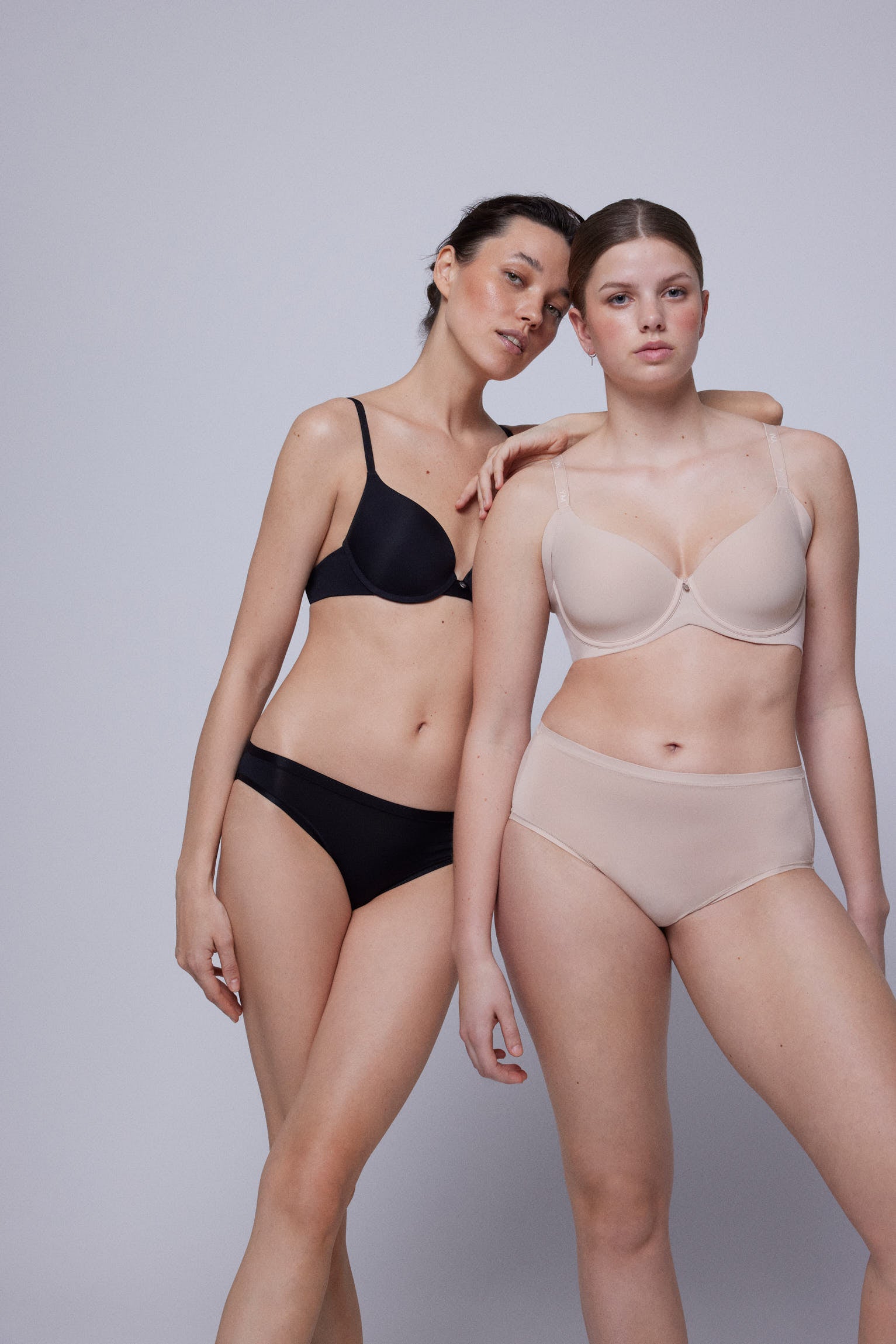 Confezione da 2 mutandine basic nere