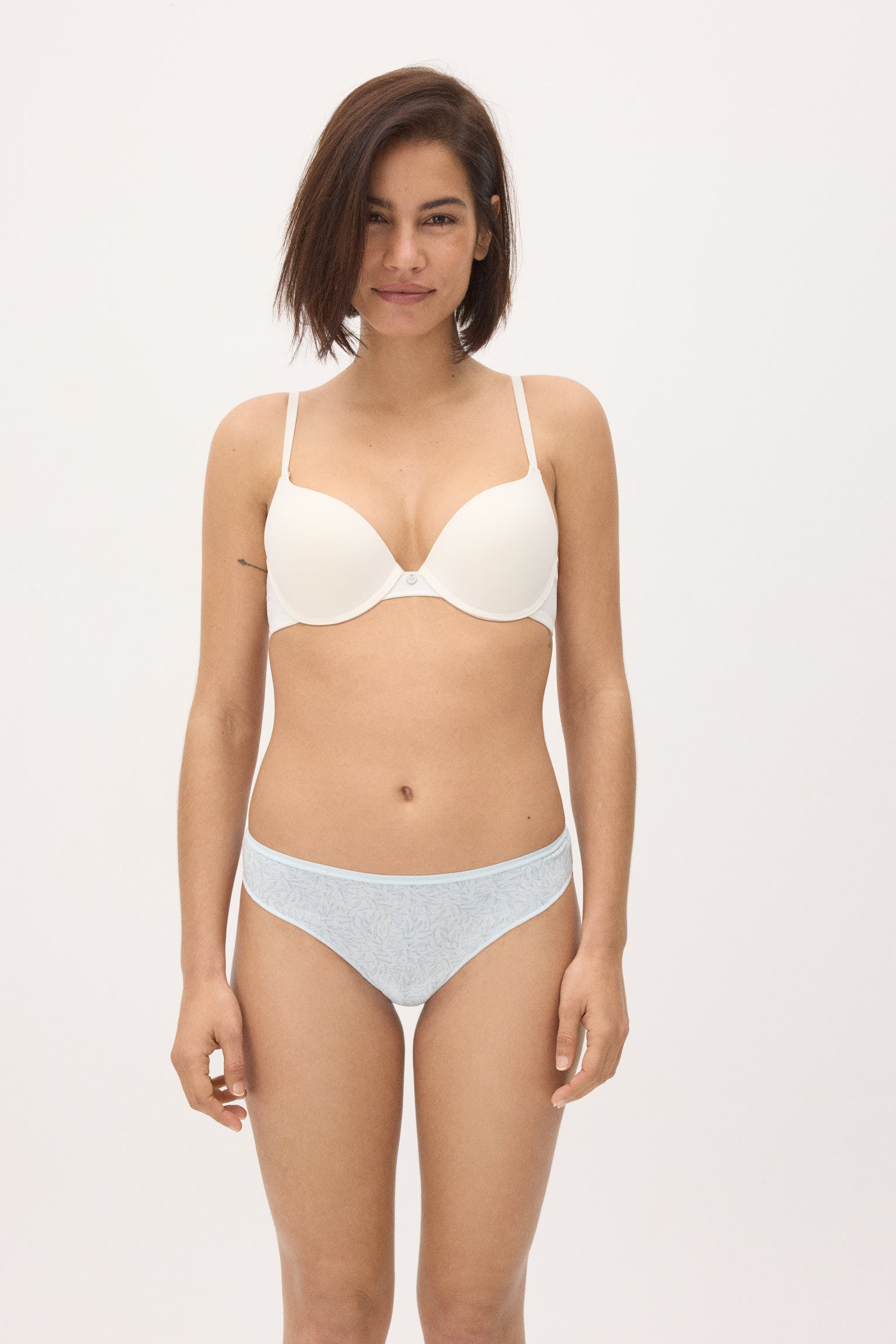 Confezione da 6 perizomi tinta unita e fantasia