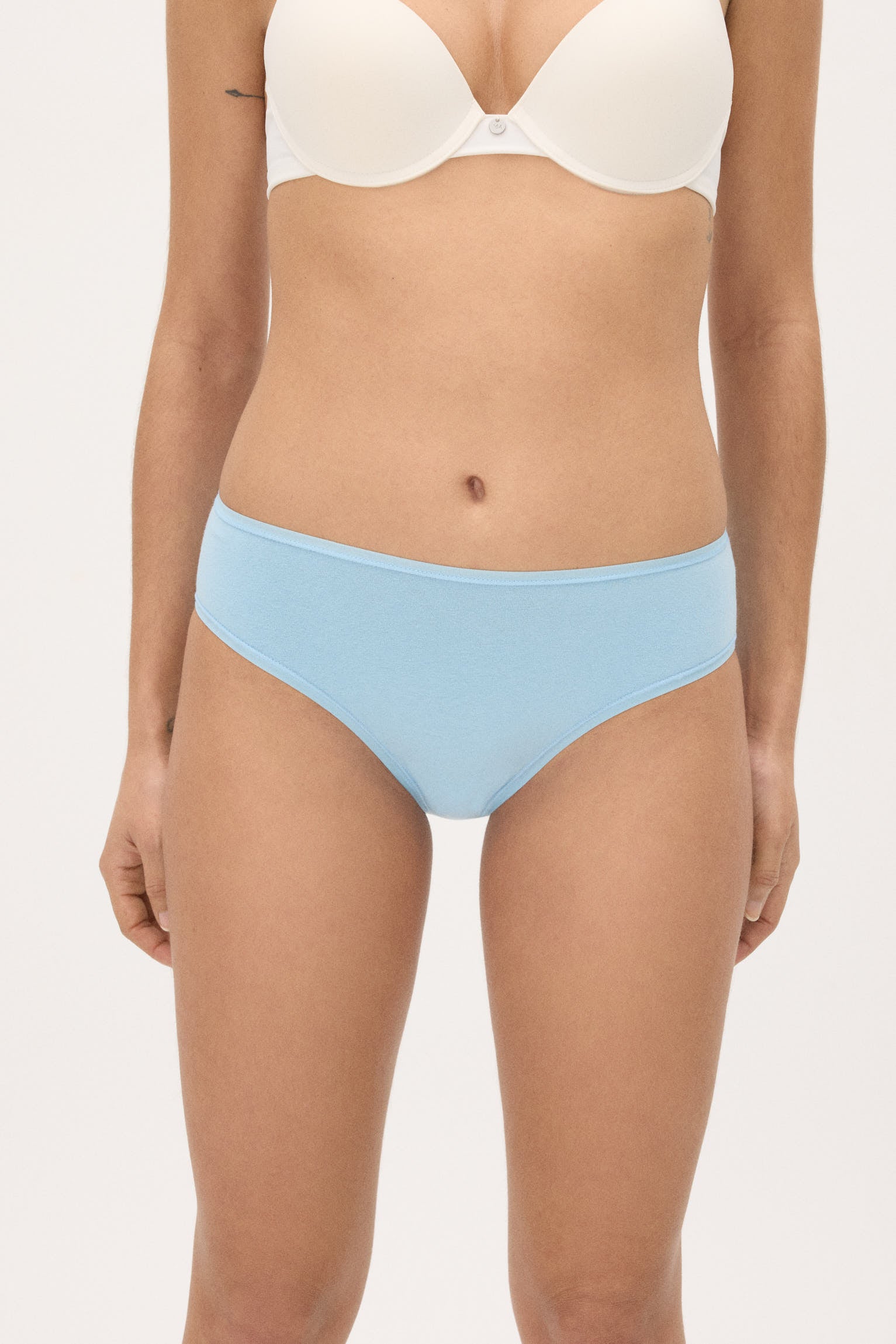 Confezione da 6 slip midi tinta unita e stampati