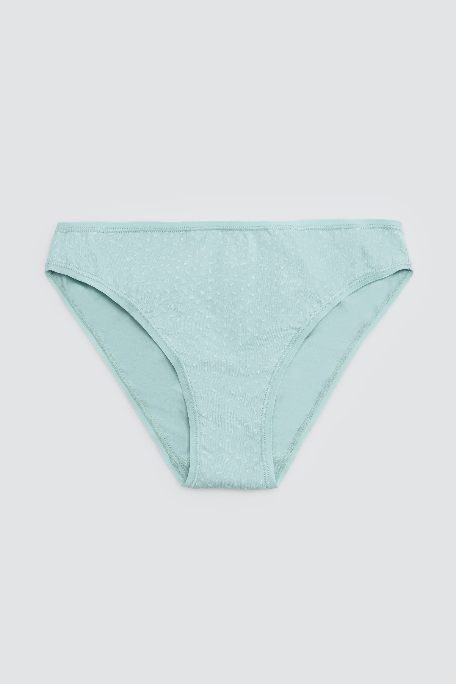 Pack de 2 bragas mini estampadas aguamarina - Ysabel Mora