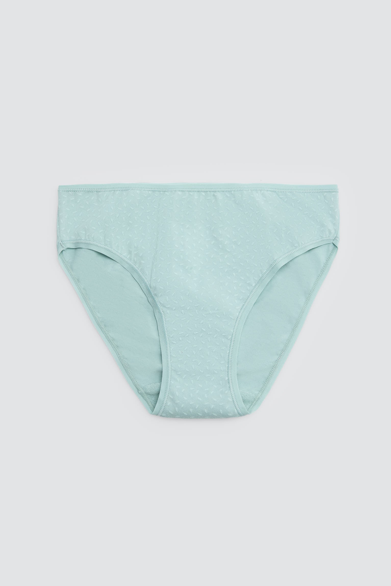 Pack de 2 bragas midi estampadas aguamarina - Ysabel Mora