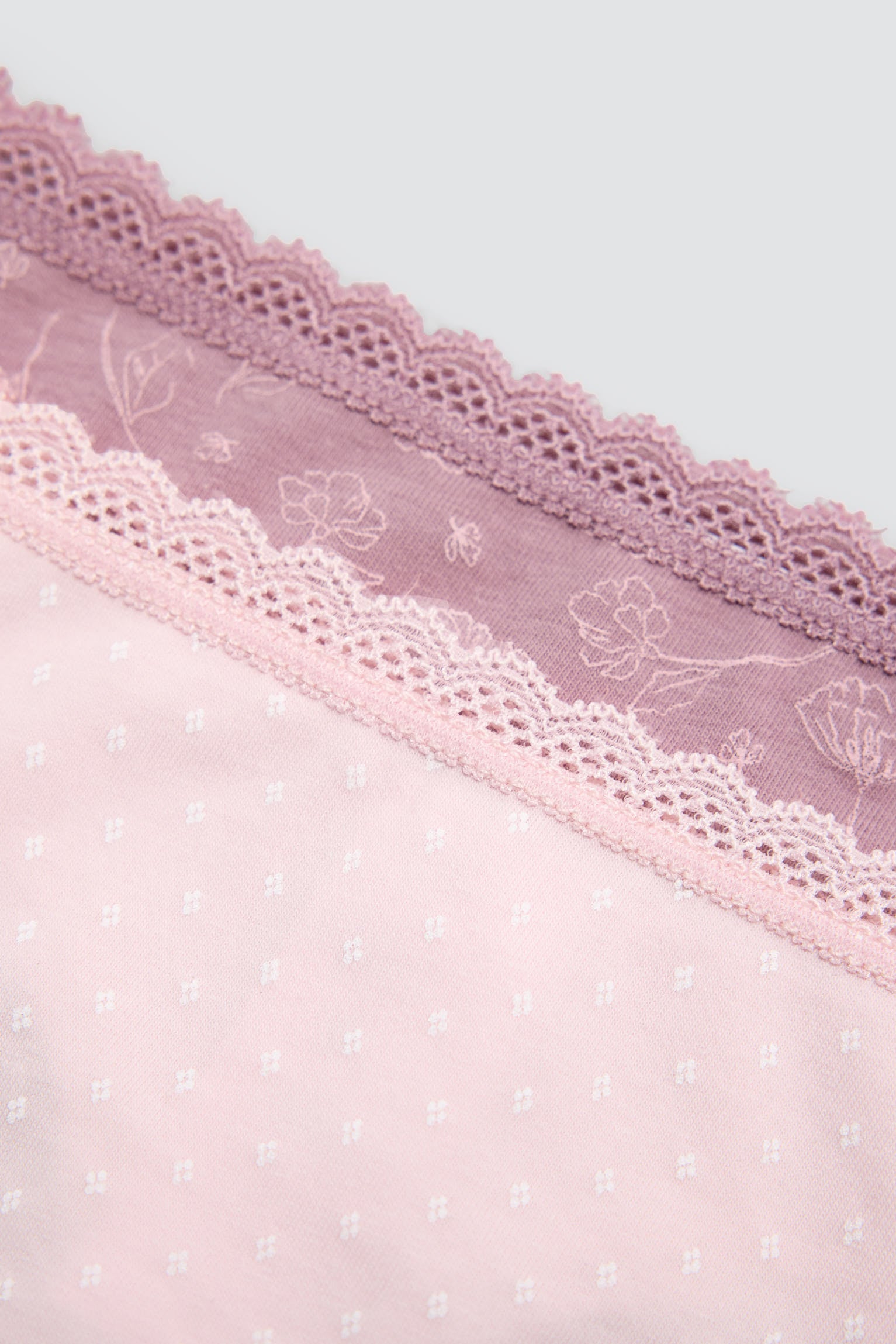 Pack de 2 tangas estampados tonos rosas - Ysabel Mora