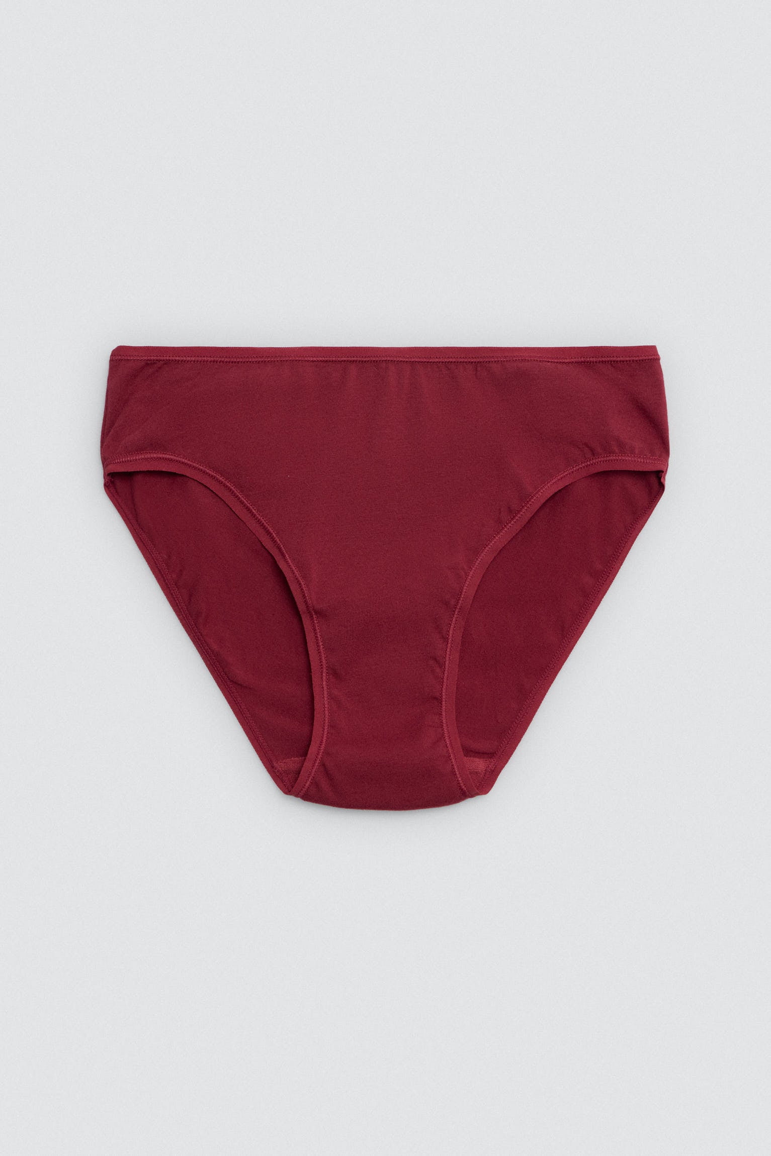Confezione da 4 mutandine midi basic in cotone