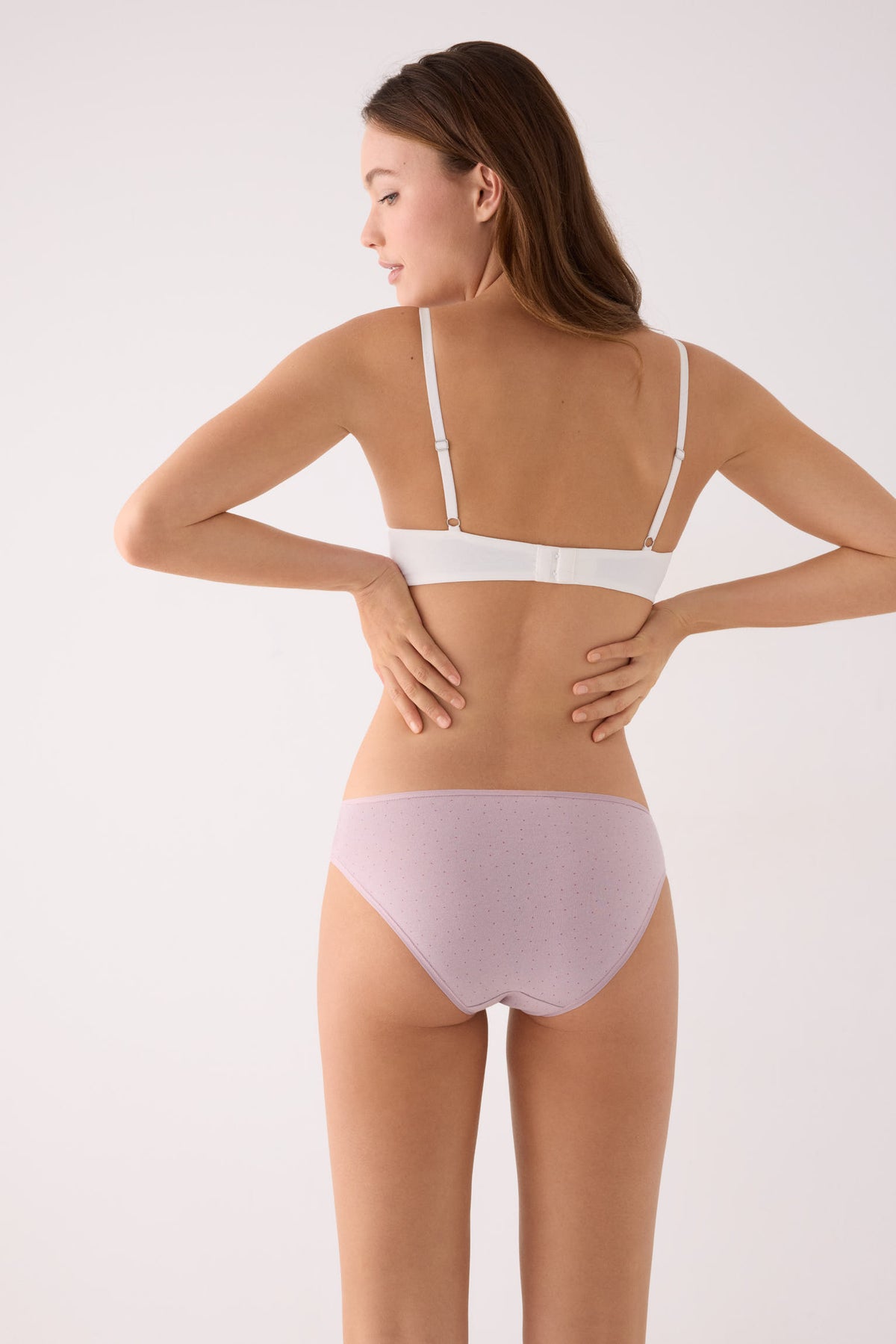 Pack de 6 slip midi de algodón estampadas