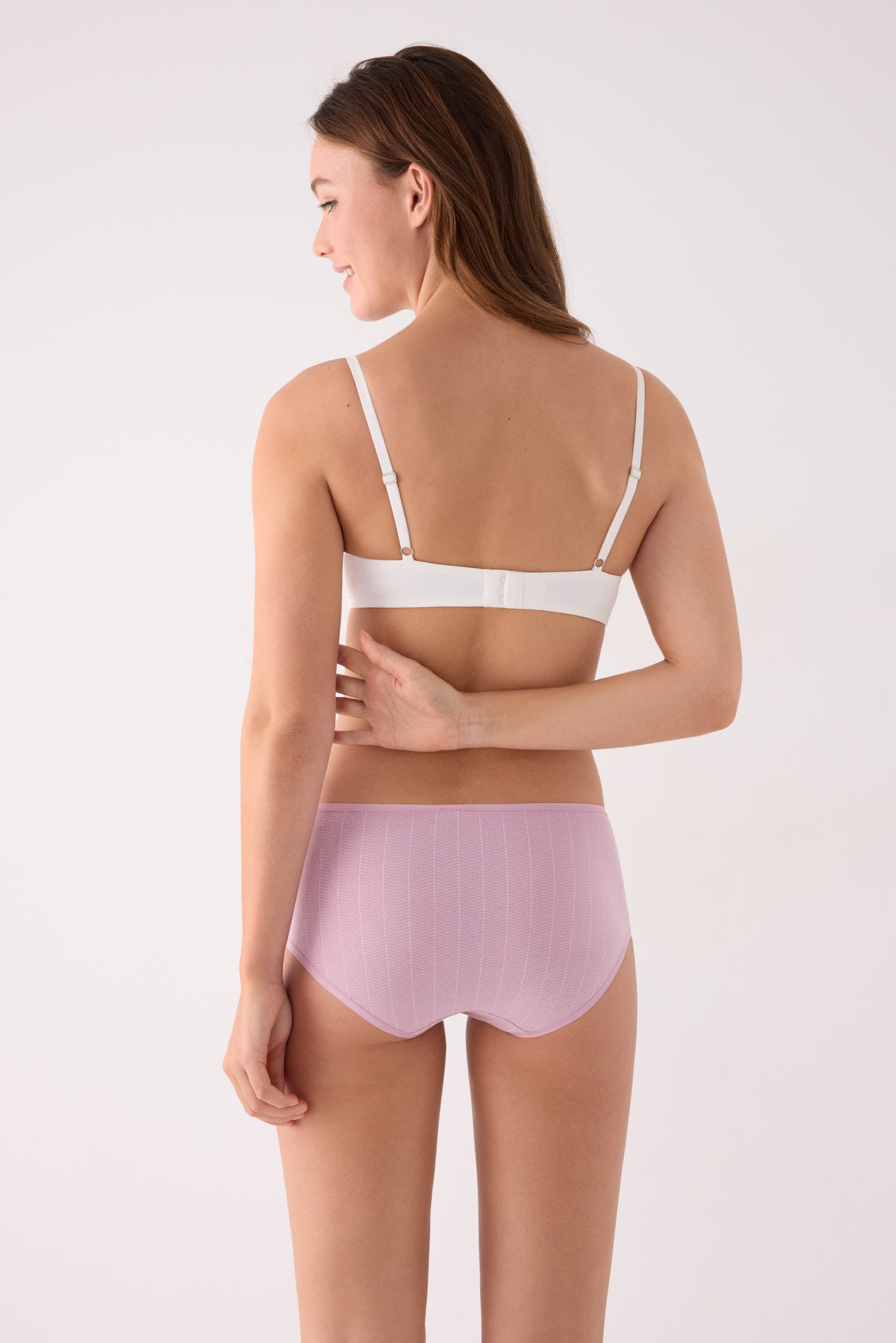 Confezione da 2 slip a vita alta stampati in cotone, multicolore