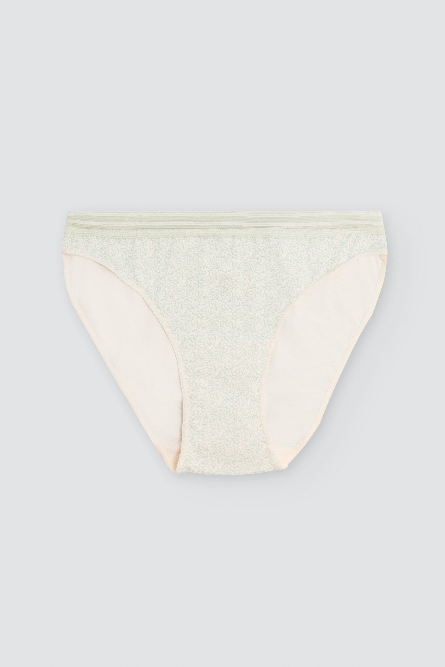 Confezione da 2 slip mini in cotone, verde