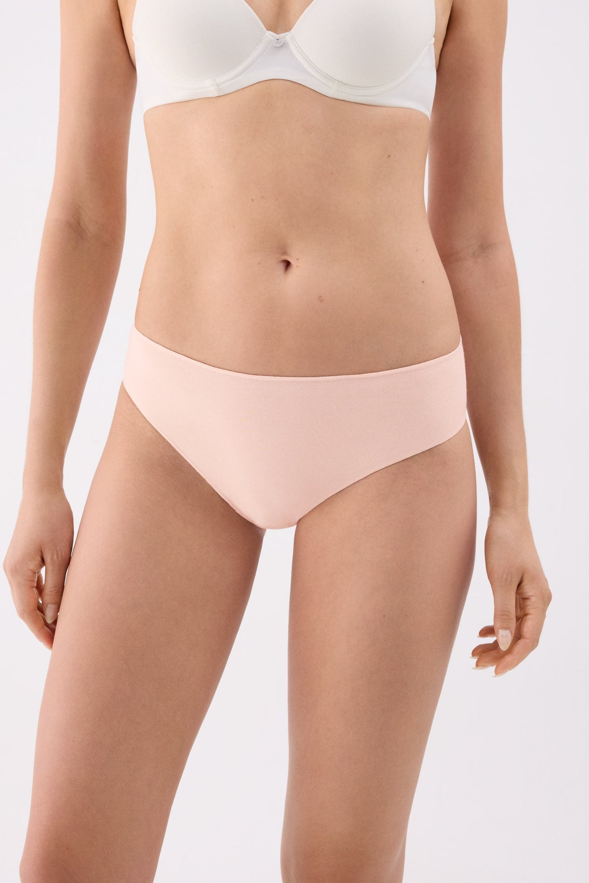 Pack de 3 slip midi de algodón colores fríos