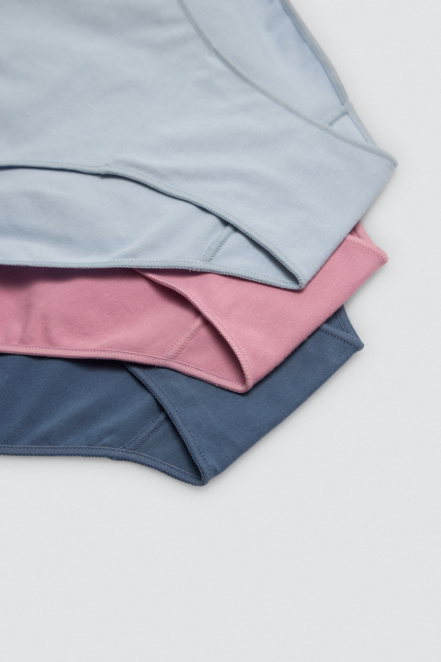 Confezione da 3 mutandine midi basic in cotone
