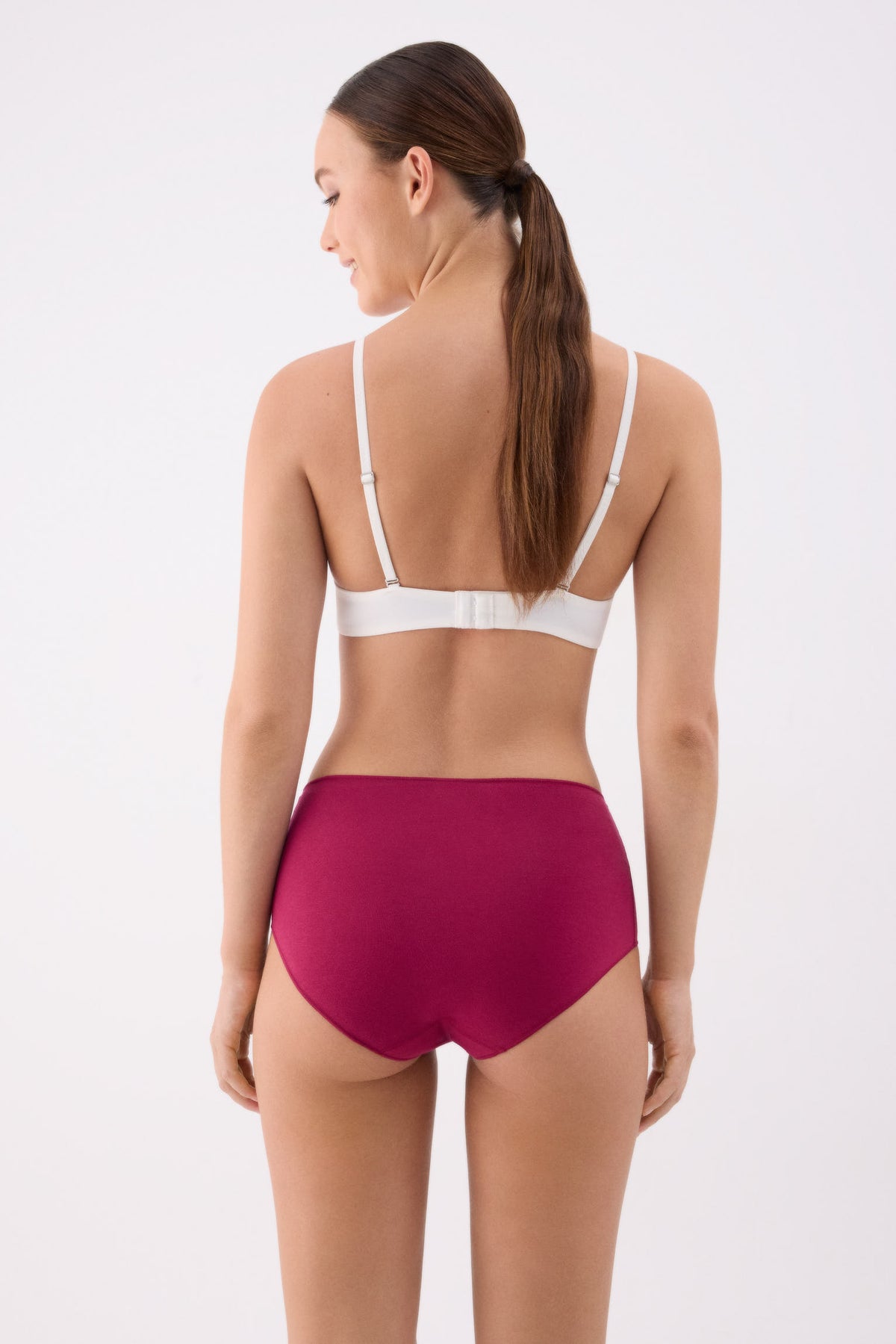 Pack de 3 slip altas de algodón colores fríos