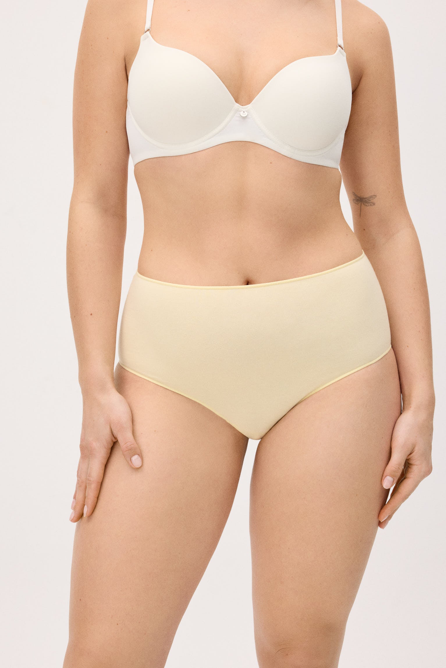 Pack 3 bragas altas algodón básicas - Ysabel Mora