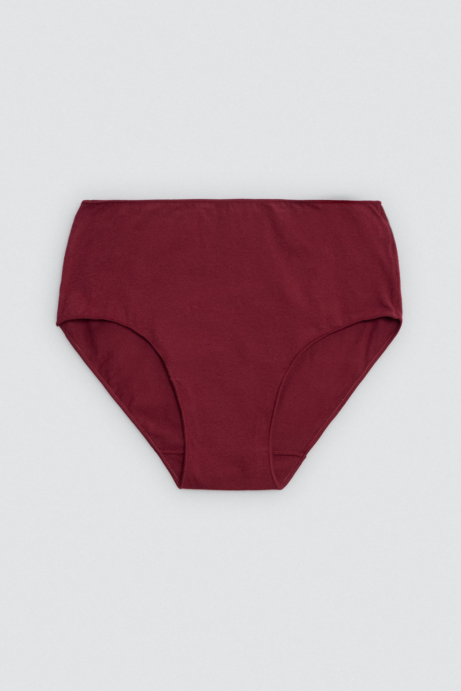 Confezione da 3 slip basic in cotone a vita alta