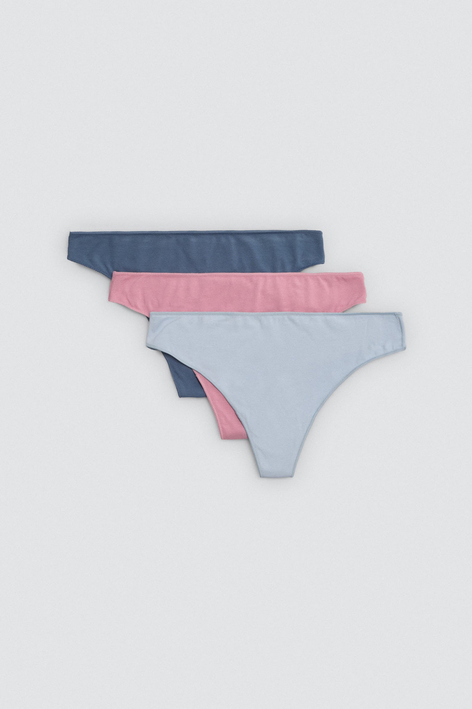 Confezione da 3 slip basic in cotone