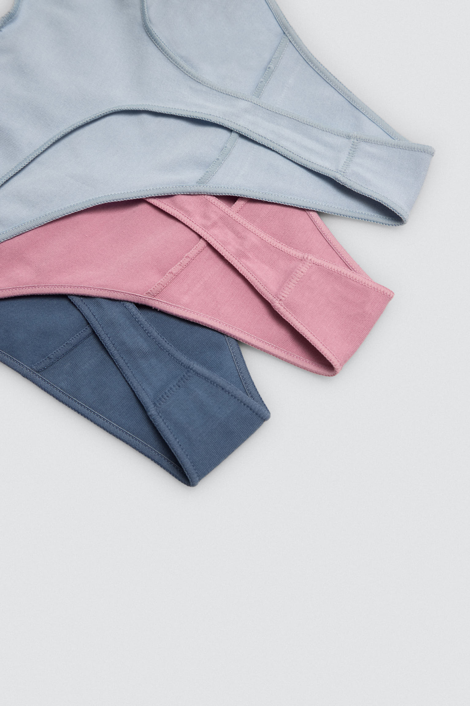 Confezione da 3 slip basic in cotone