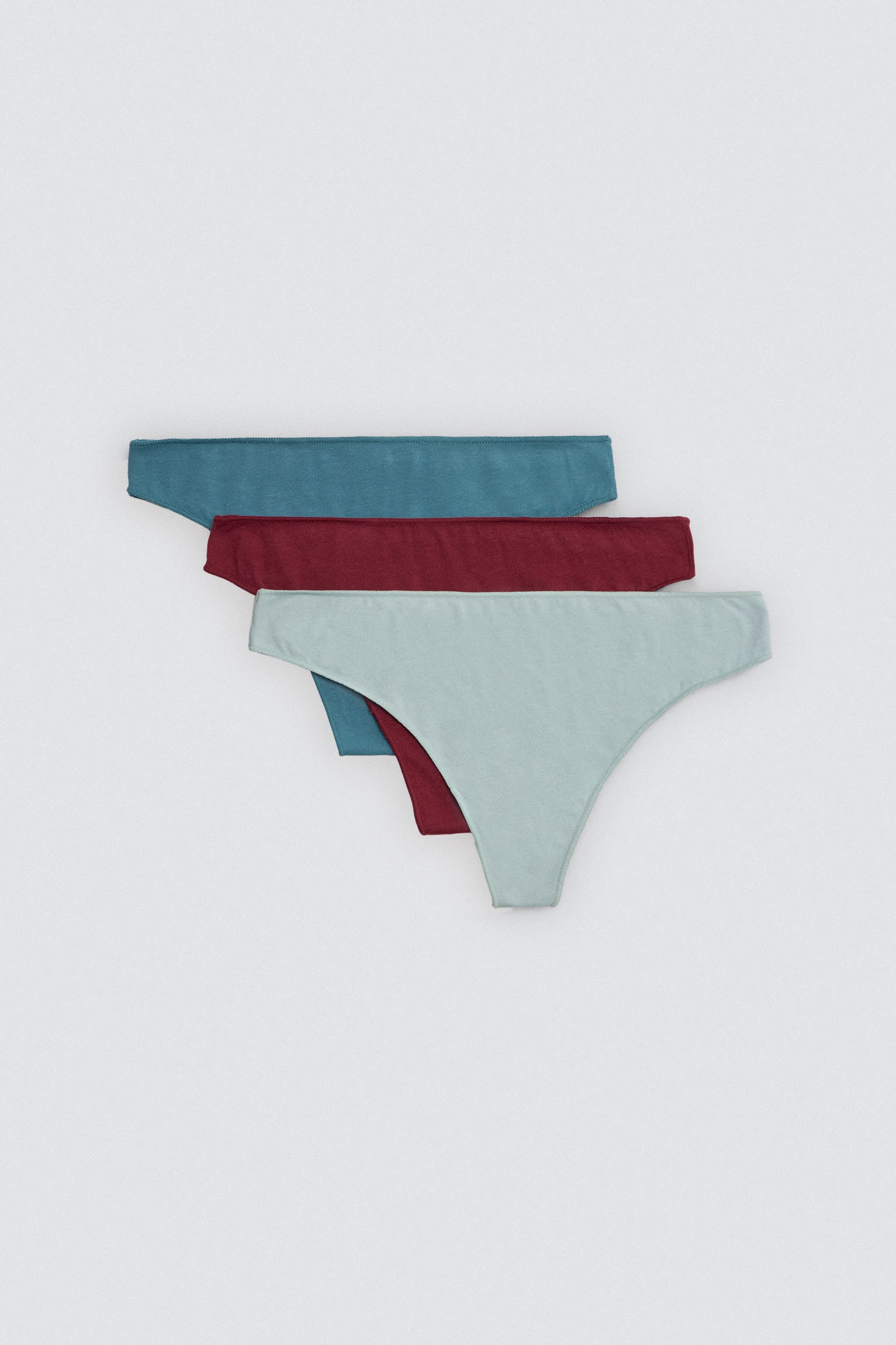 Confezione da 3 slip basic in cotone