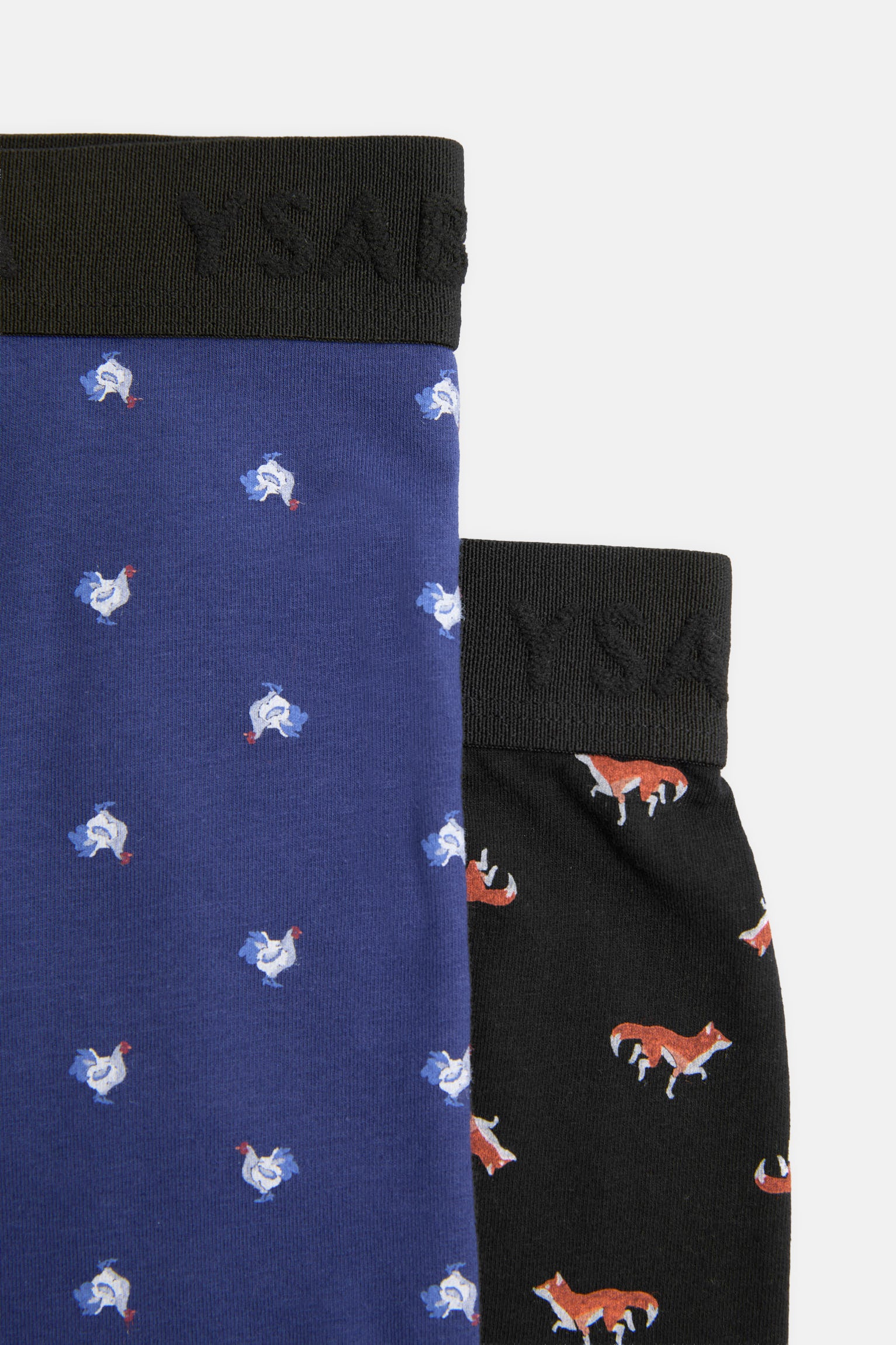 Confezione da 2 boxer con stampa animalier