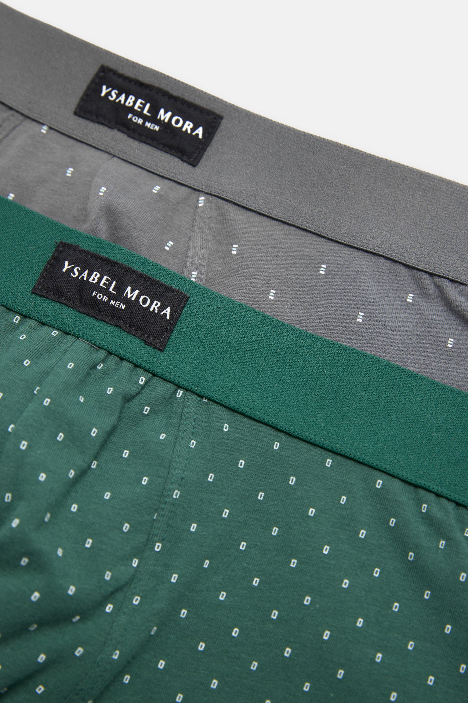 Confezione da 2 boxer stampati minimali
