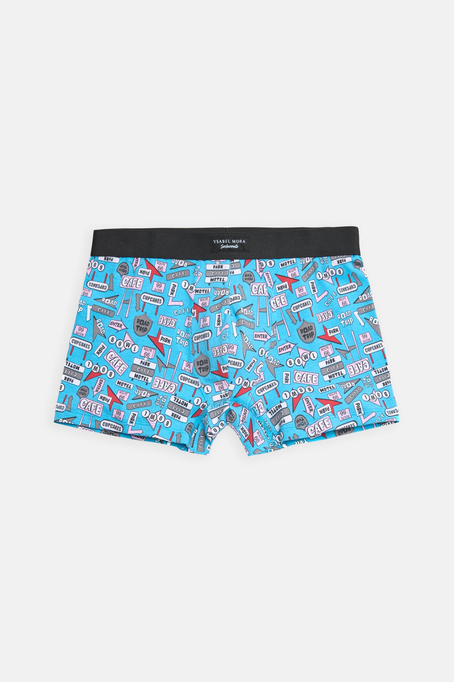 Confezione da 2 boxer Sockarrats con stampa segnaletica
