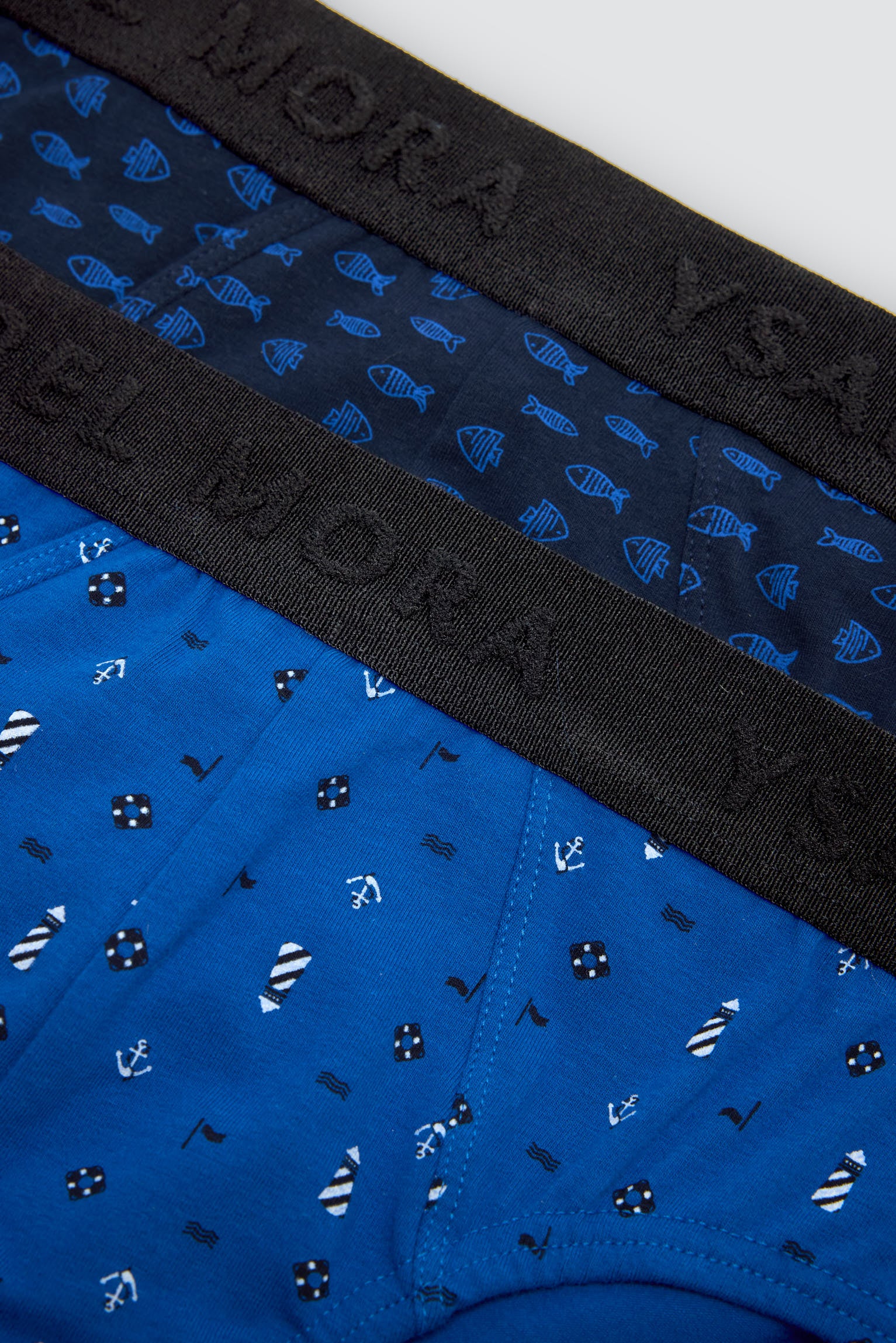 Confezione da 6 slip con stampa animalier