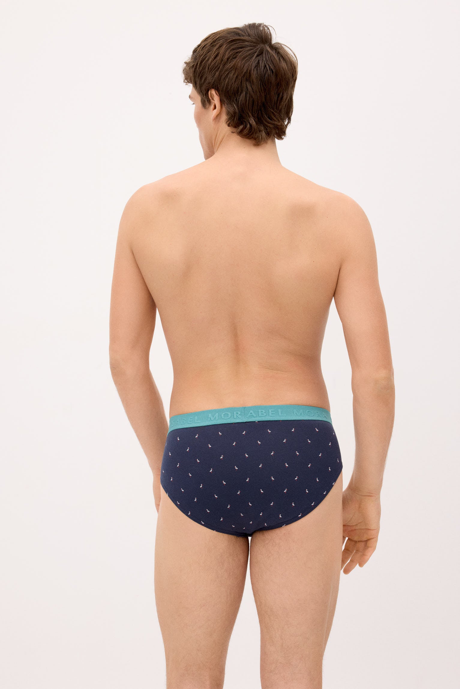 Confezione da 6 slip con stampa animalier