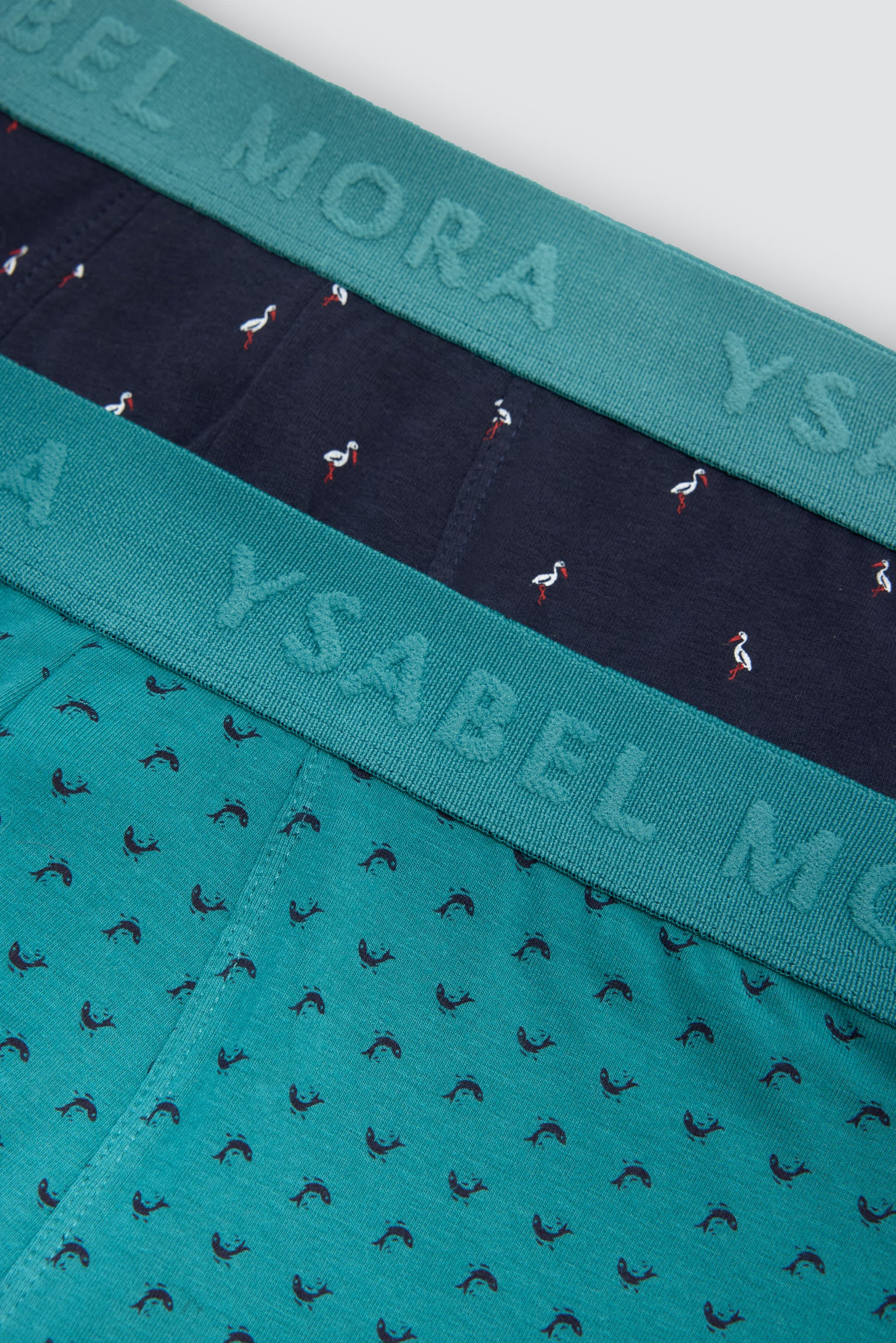 Confezione da 6 boxer con stampa animalier