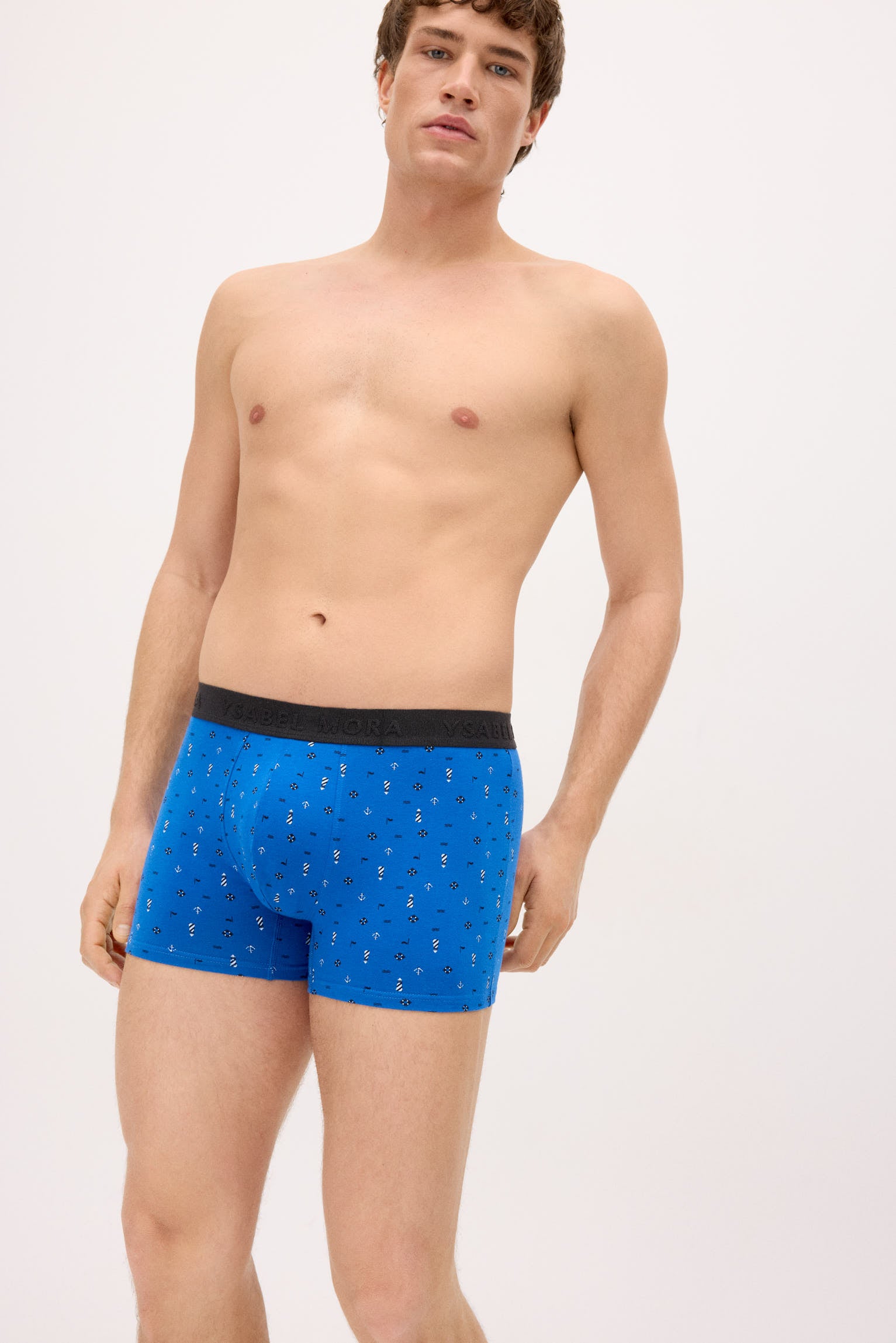 Confezione da 6 boxer con stampa animalier