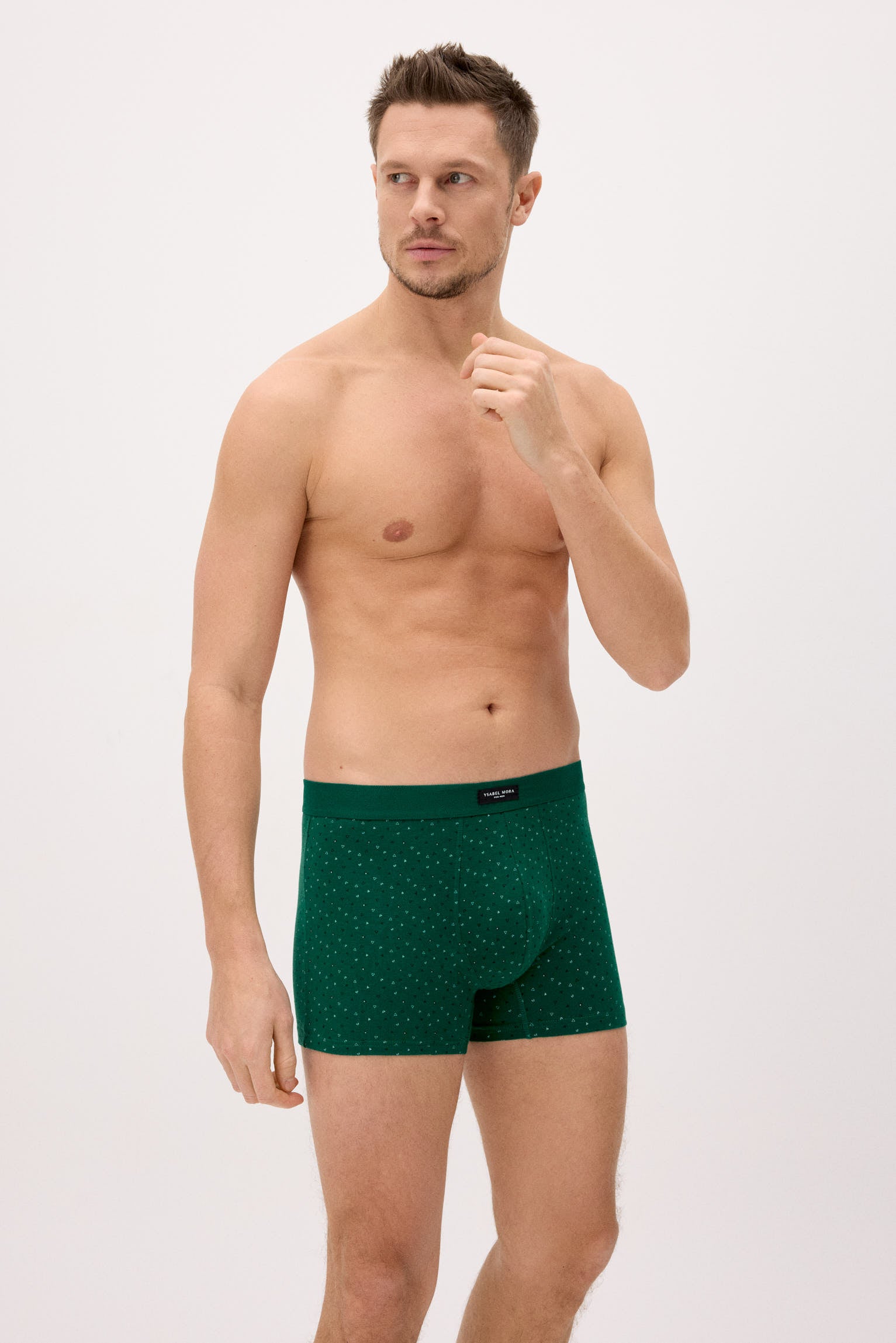 Confezione da 2 boxer con stampa geometrica