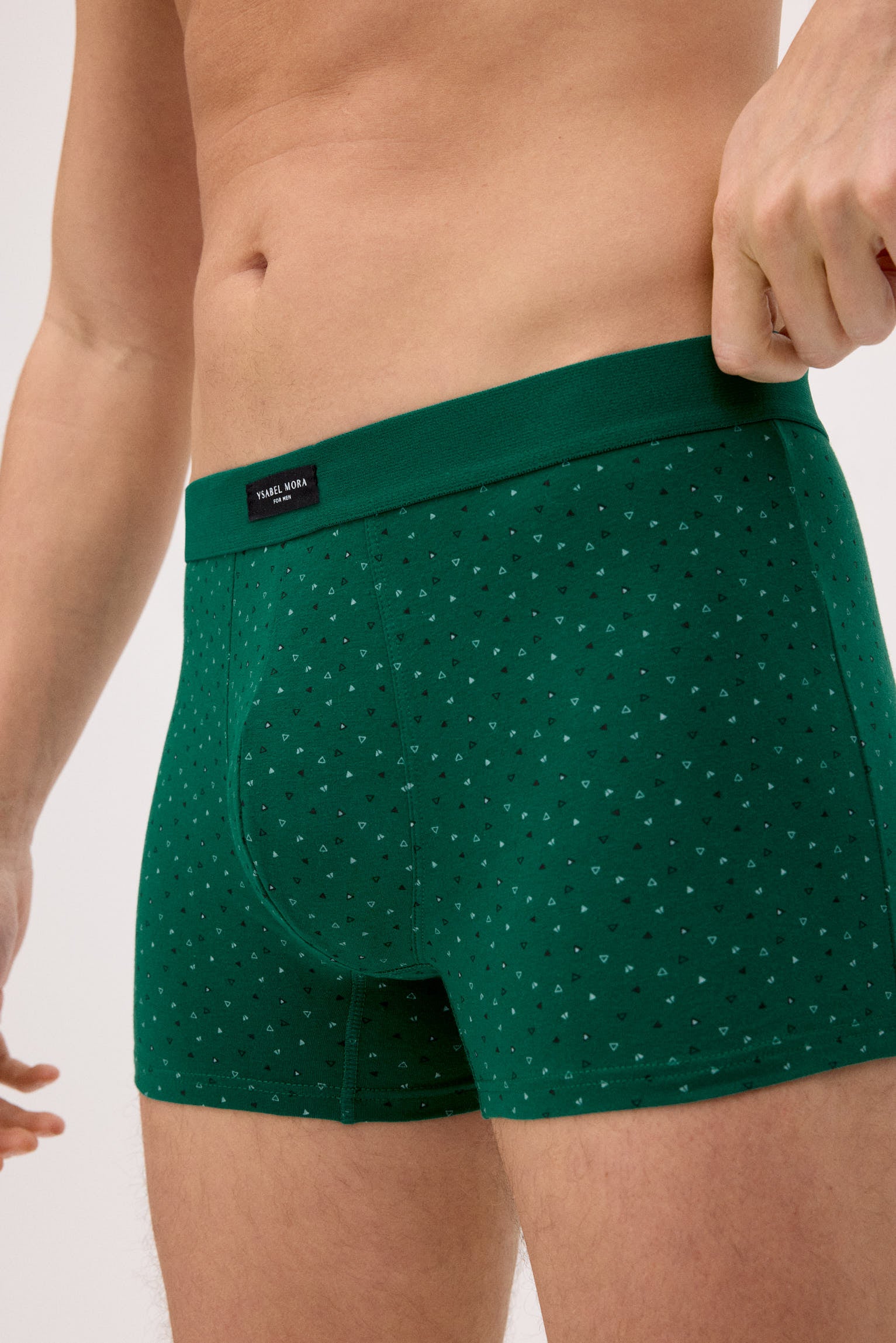 Confezione da 2 boxer con stampa geometrica