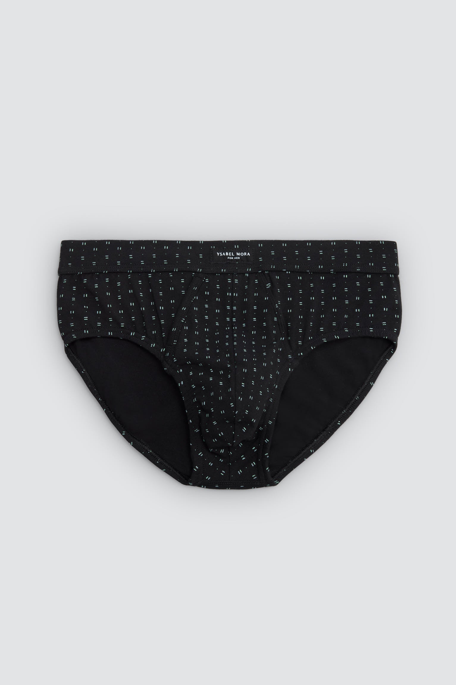 Confezione da 2 slip minimalisti a righe stampate