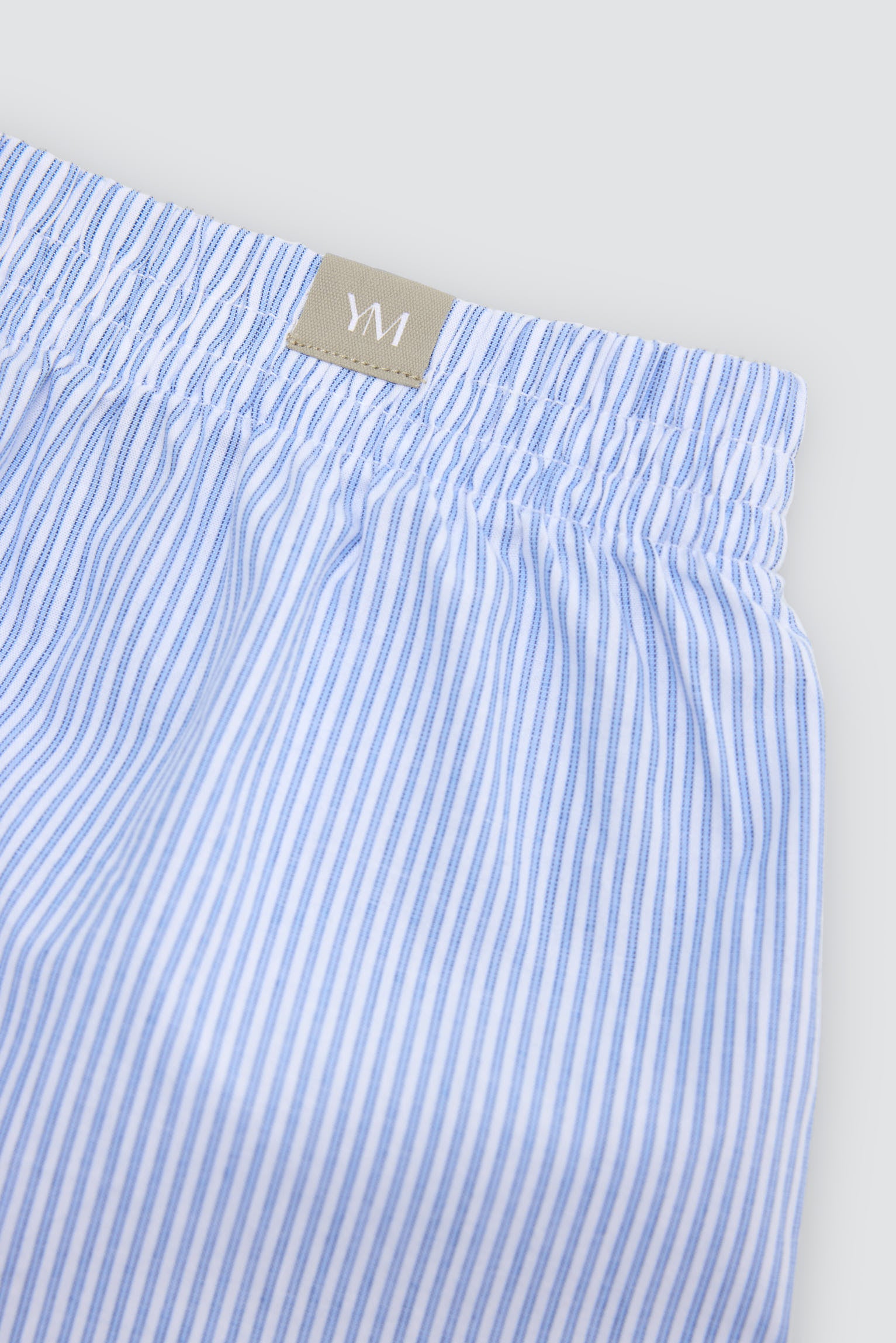 Bóxer tela estampado rayas - Ysabel Mora