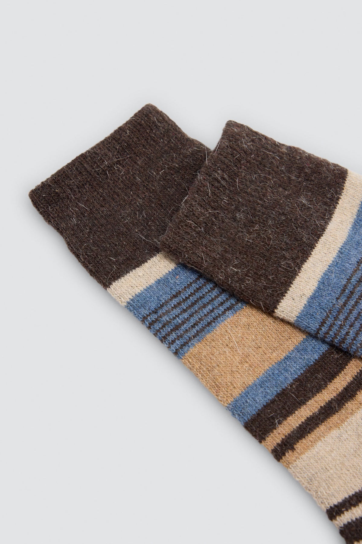 Pack 3 calzini angora estampado rayas