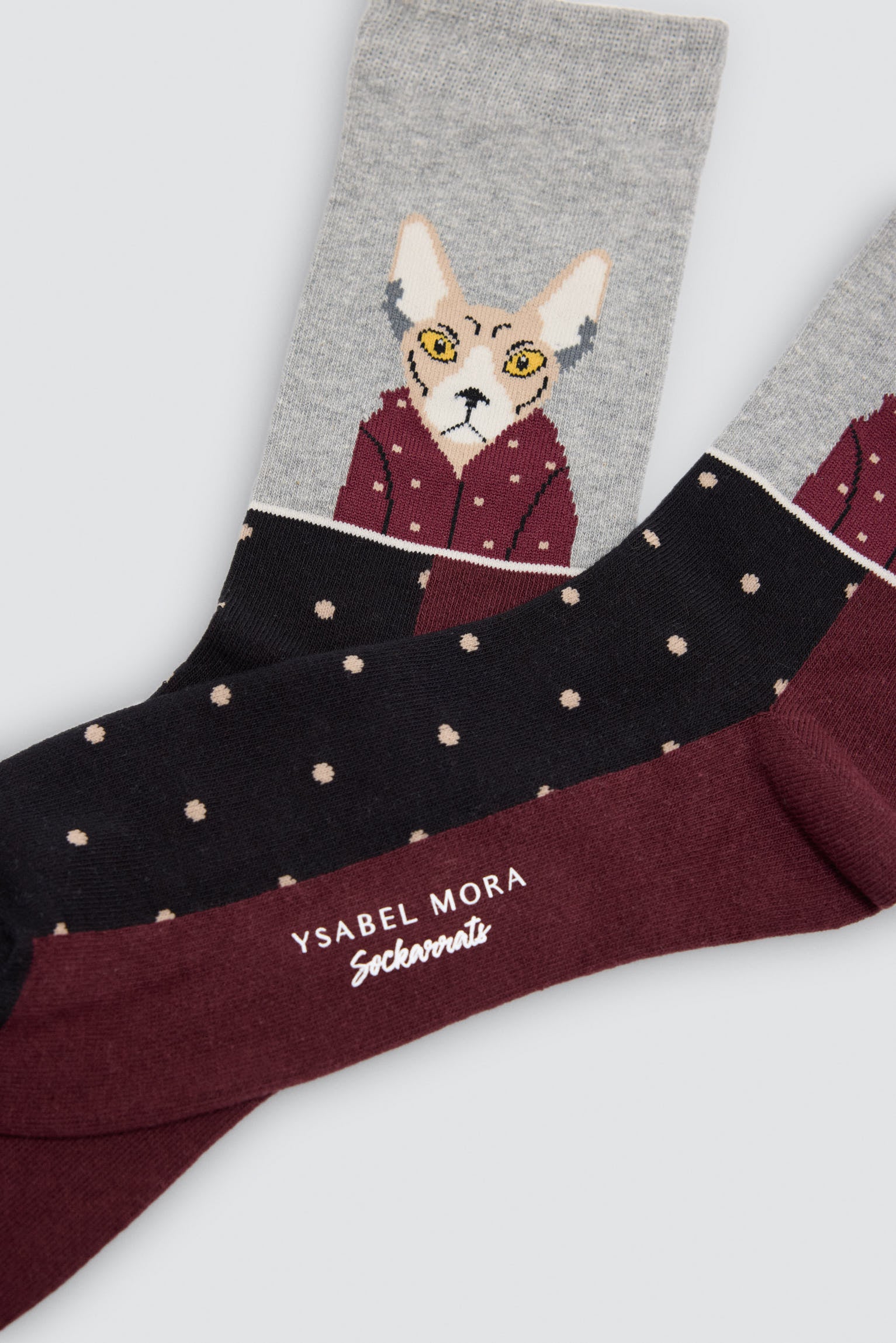 Pack 4 calzini estampados divertidos animales Sockarrats