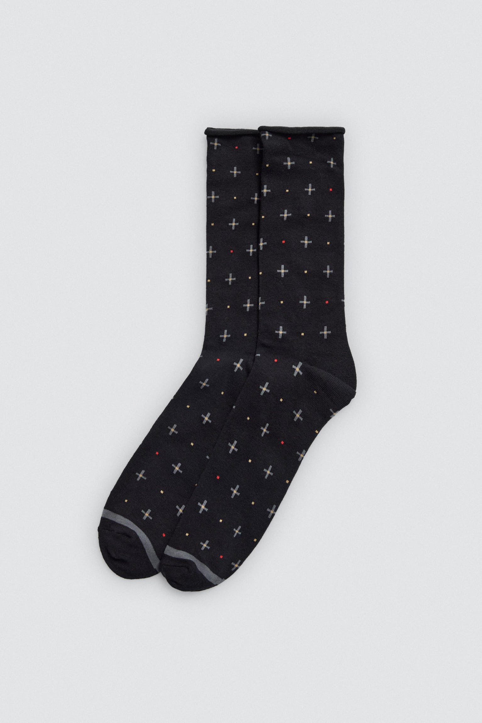 22948-2-pack-4-calcetines-altos-sin-puno-estampados