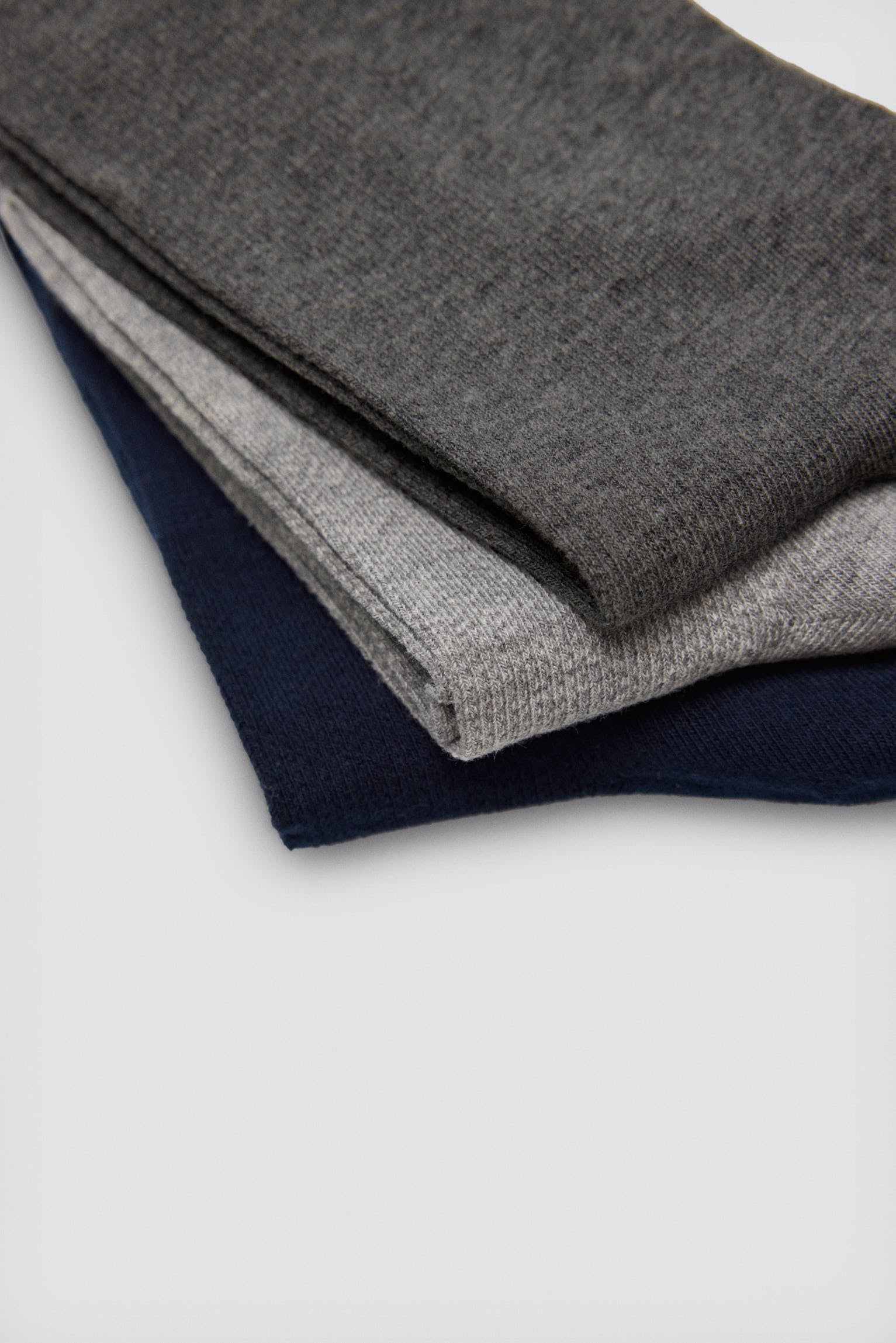 Confezione da 3 calzini alti fino al ginocchio, semplici e multicolori