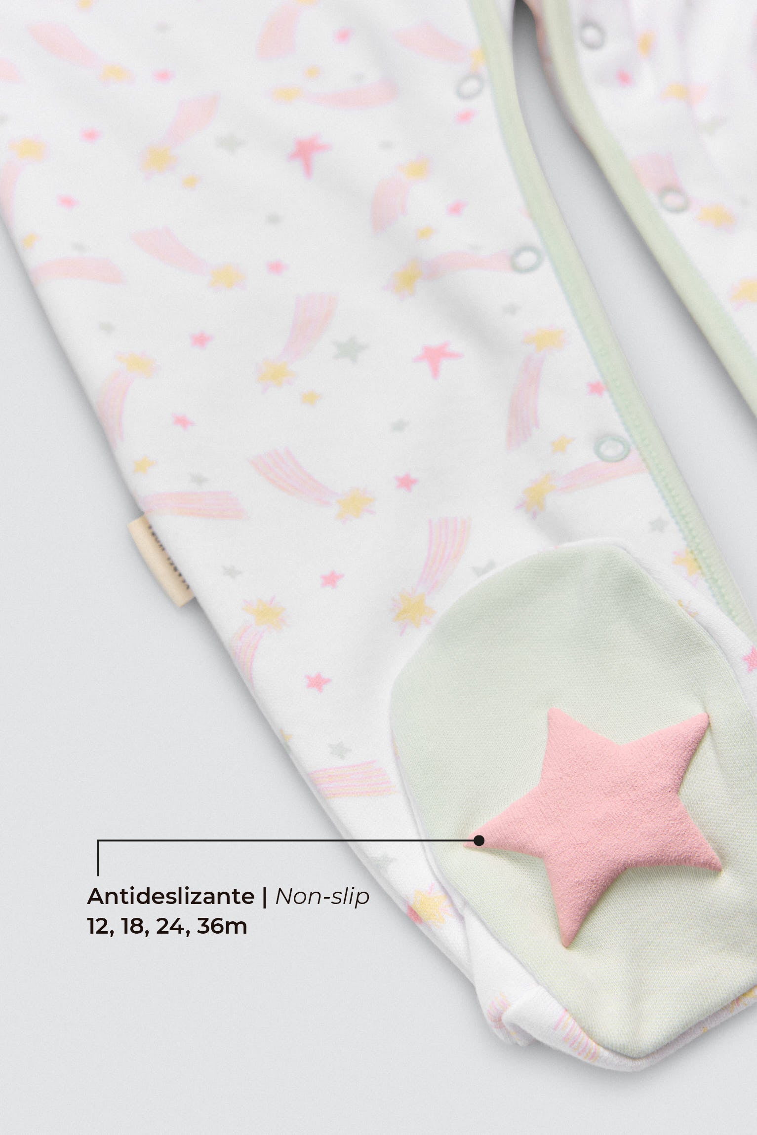 Tutina per neonato a maniche lunghe con motivo Fairy Tale