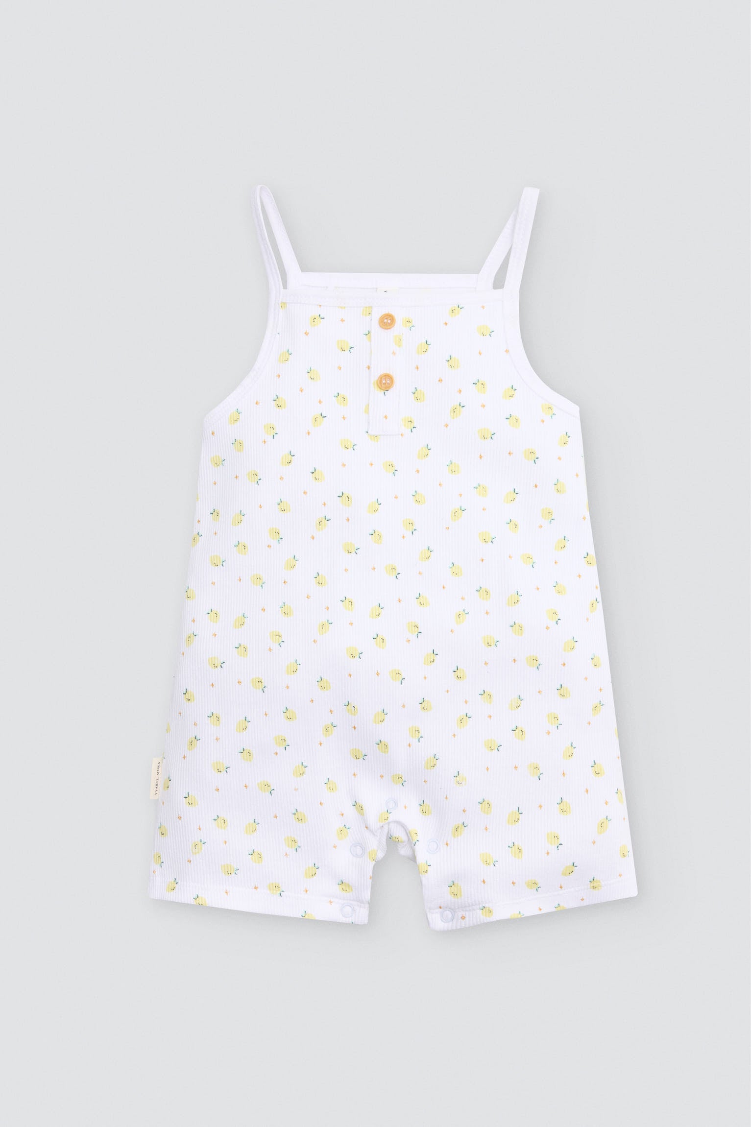 Peto bebé sin mangas estampado limones - Ysabel Mora