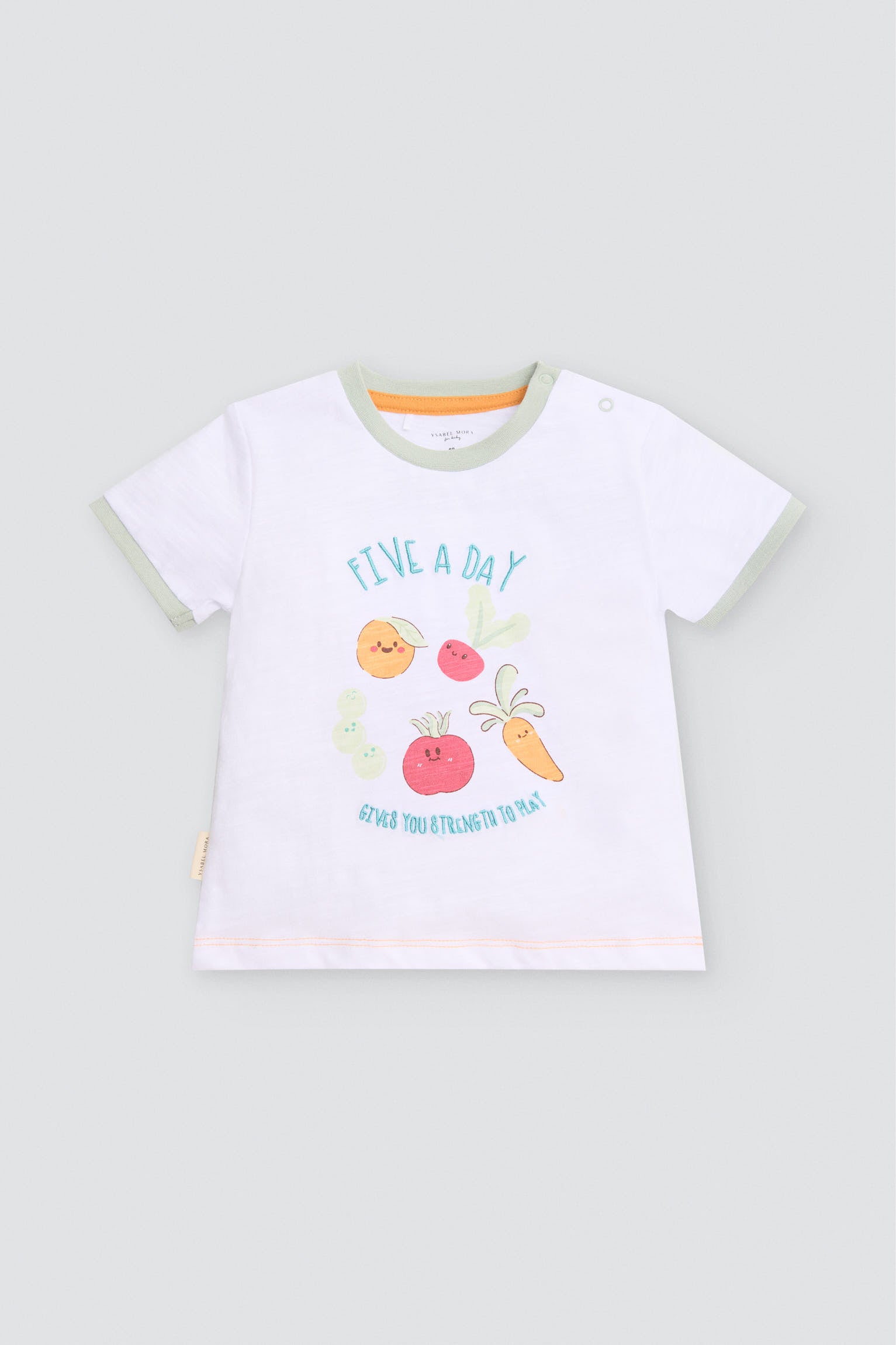 Conjunto bebé verano camiseta y pantalón corto - Ysabel Mora