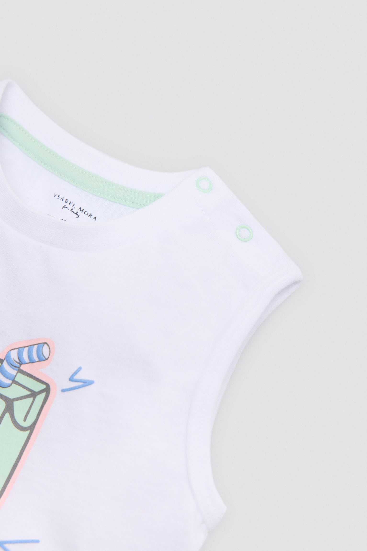 Conjunto bebé sin mangas Limonade - Ysabel Mora