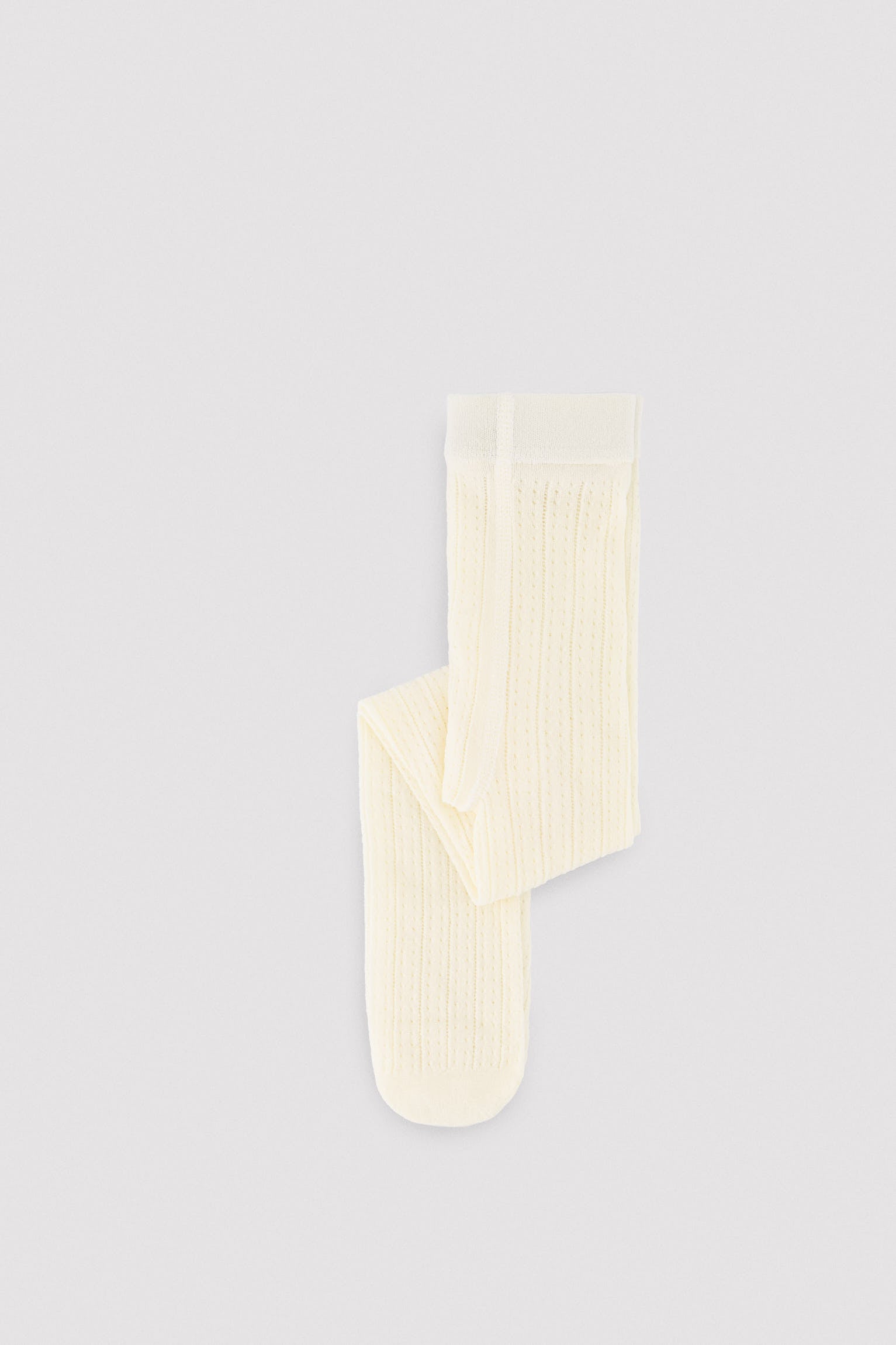 Panty infantil calado marfil - Ysabel Mora