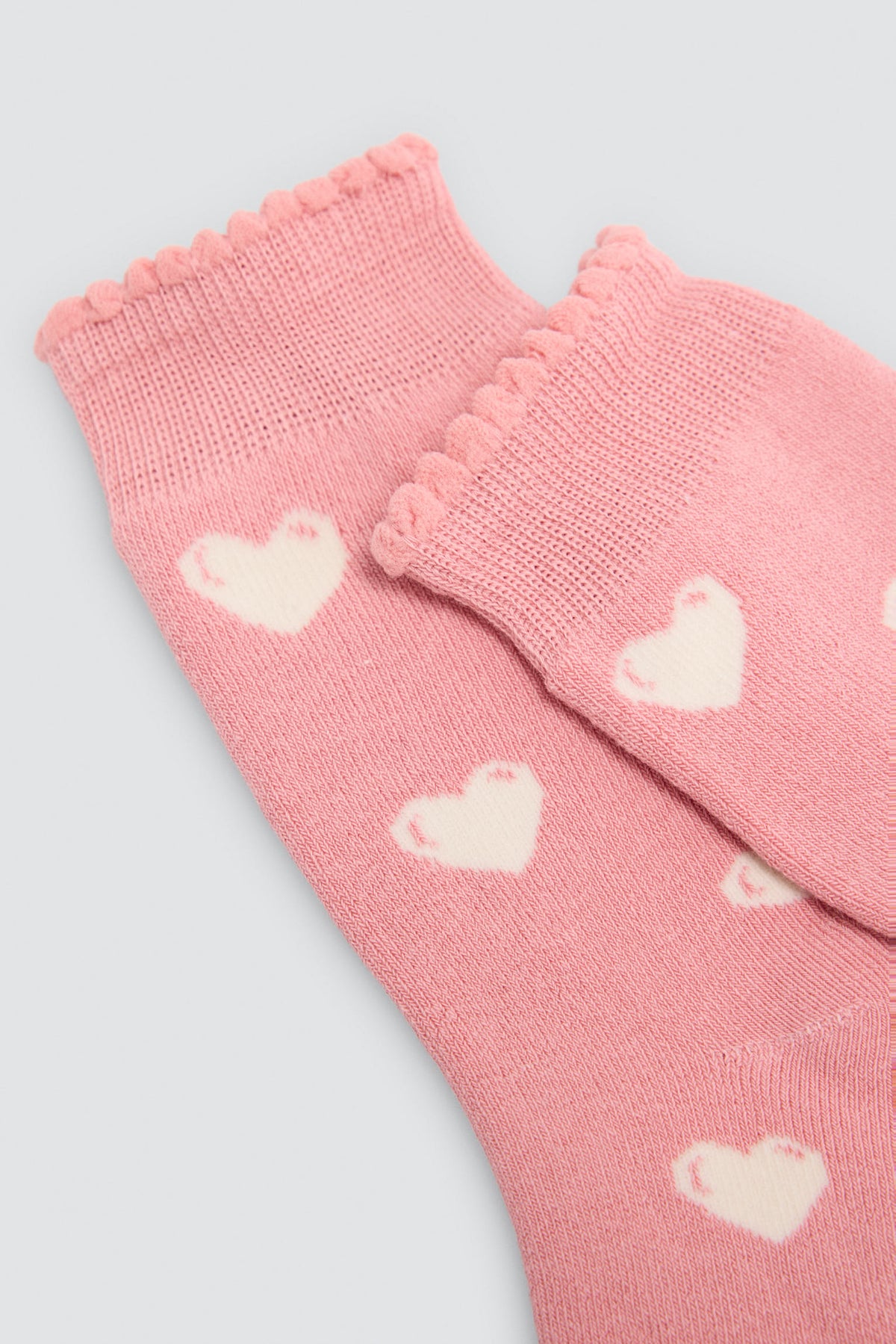 Pack 3 calzini bambina termici estampados cerezas y corazones