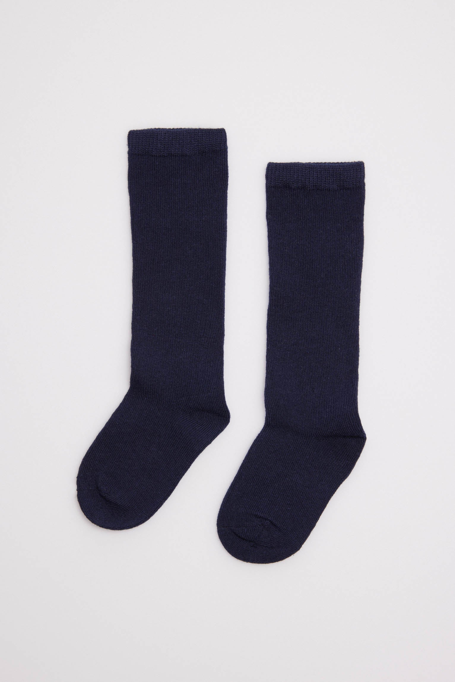 52529 2 calcetines largos basicos niño - Marino