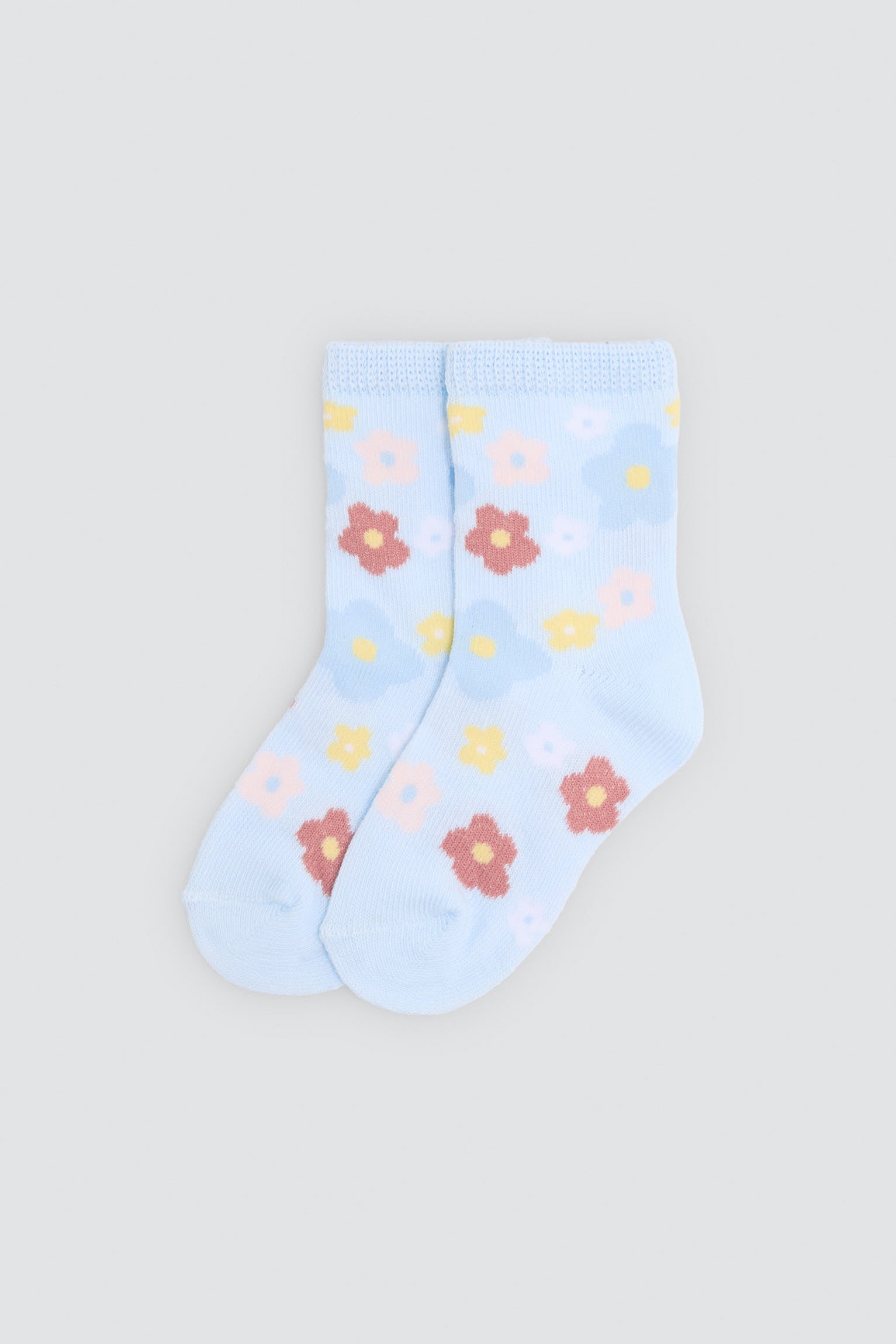 Pack 4 calzini neonato estampado flores y zorros