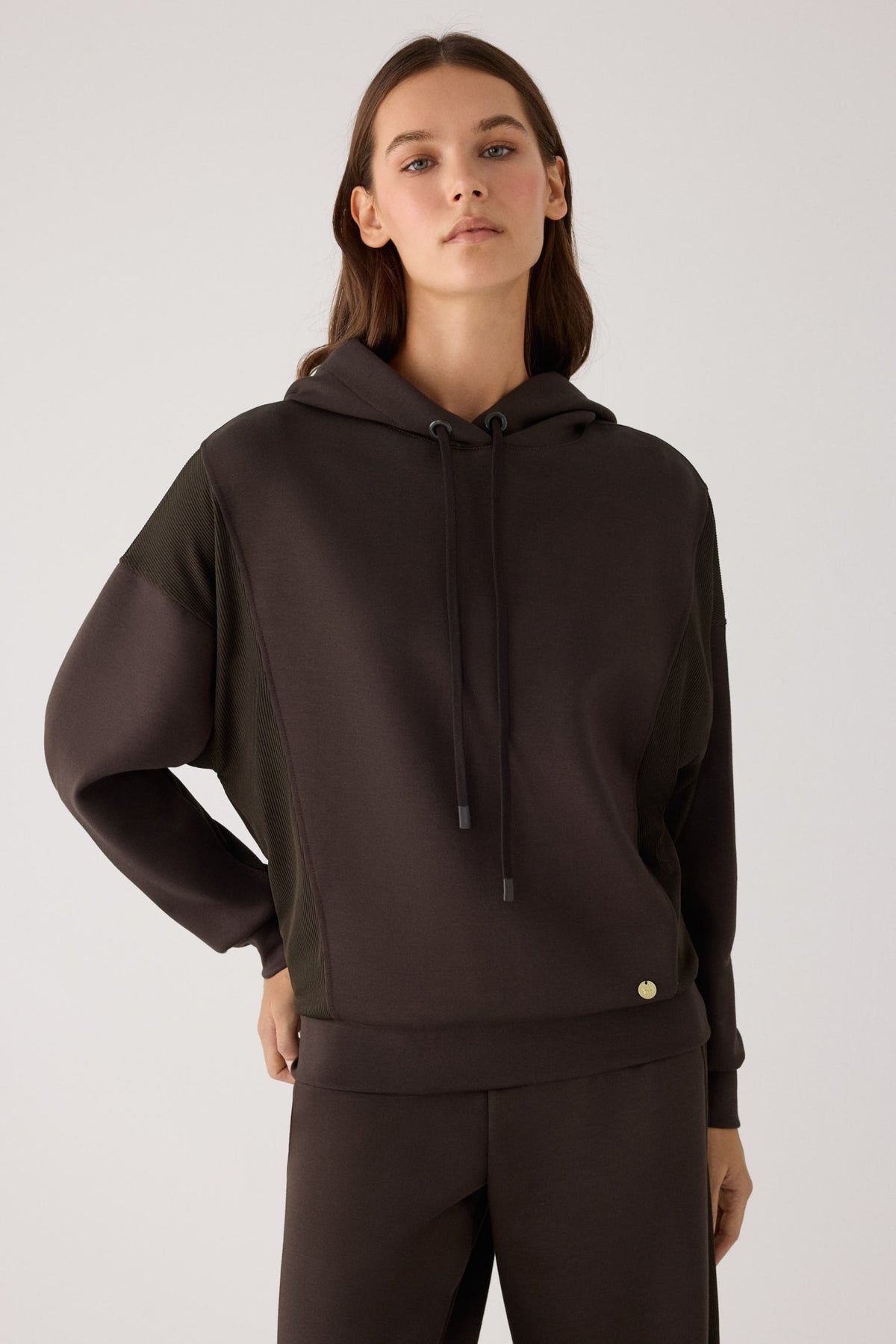 70745-dark-chocolate-sudadera-afelpada-capucha-canale-marron-chocolate