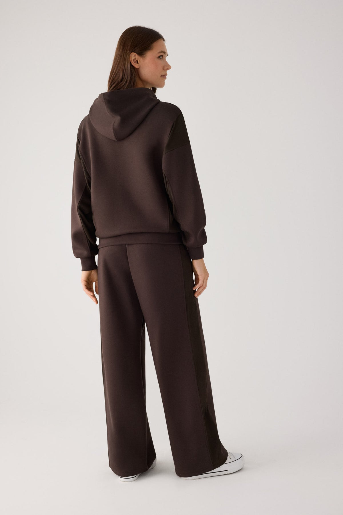 70745-dark-chocolate-sudadera-afelpada-capucha-canale-marron-chocolate