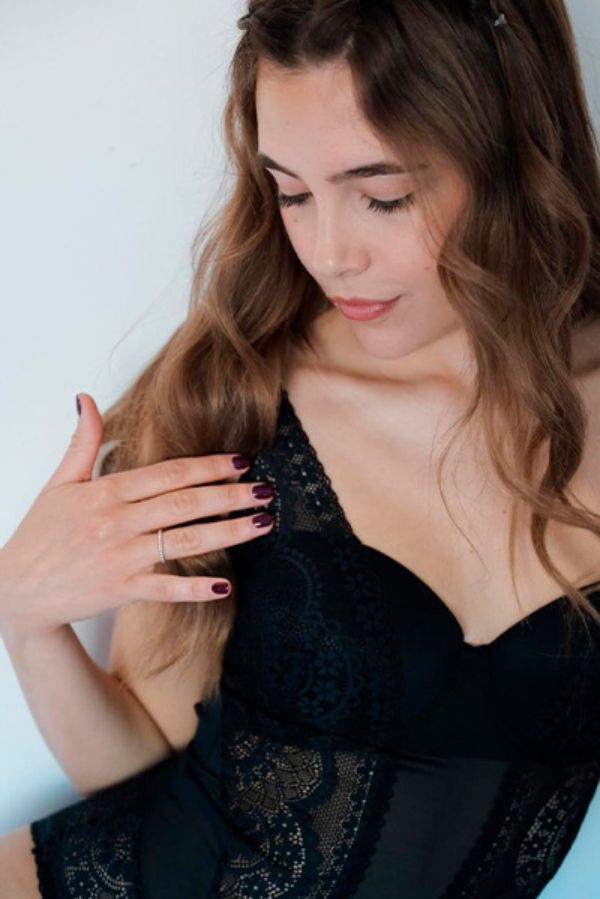 Body in pizzo nero @maddalena.sarti