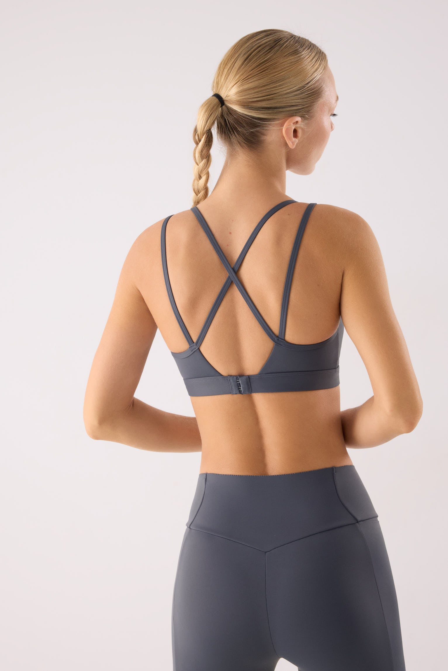 sujetador deportivo compressive sujeción media compressive vista en movimiento para entrenamientos copa fija transpirable broche multiposición